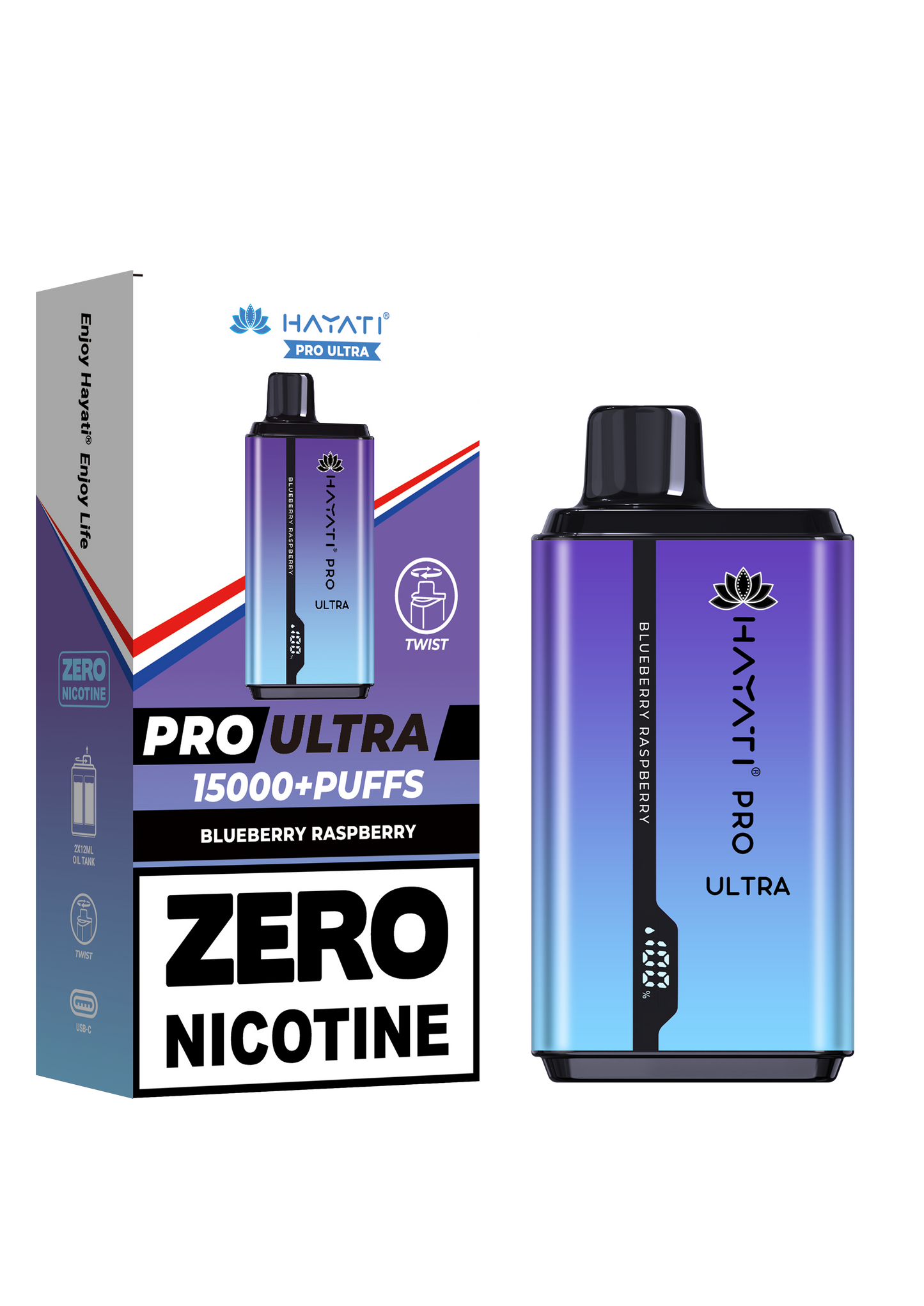 Hayati Pro Ultra 15000 Puffs Disposable Vape