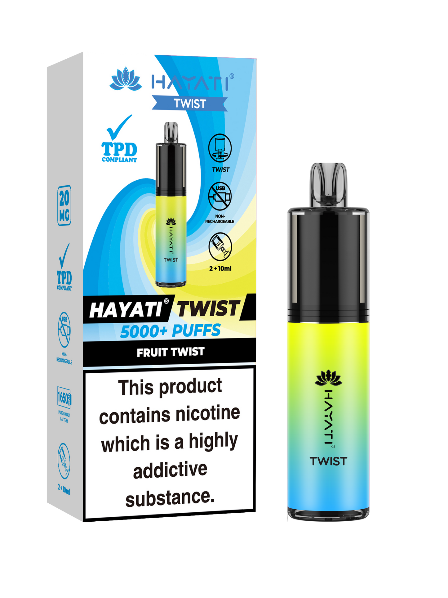 Hayati Twist 5000 Disposible Pod Kit