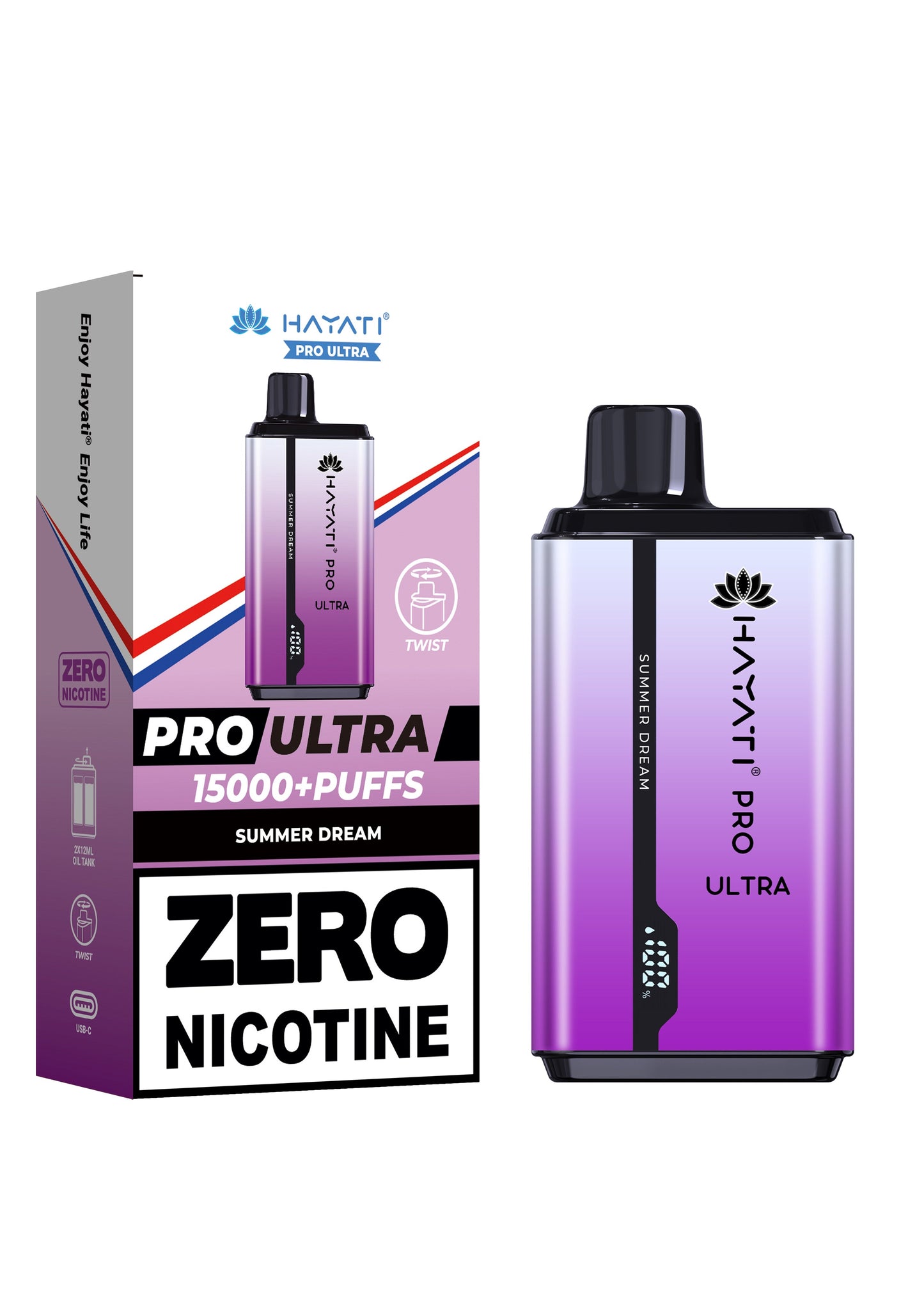 Hayati Pro Ultra 15000 Puffs Disposable Vape