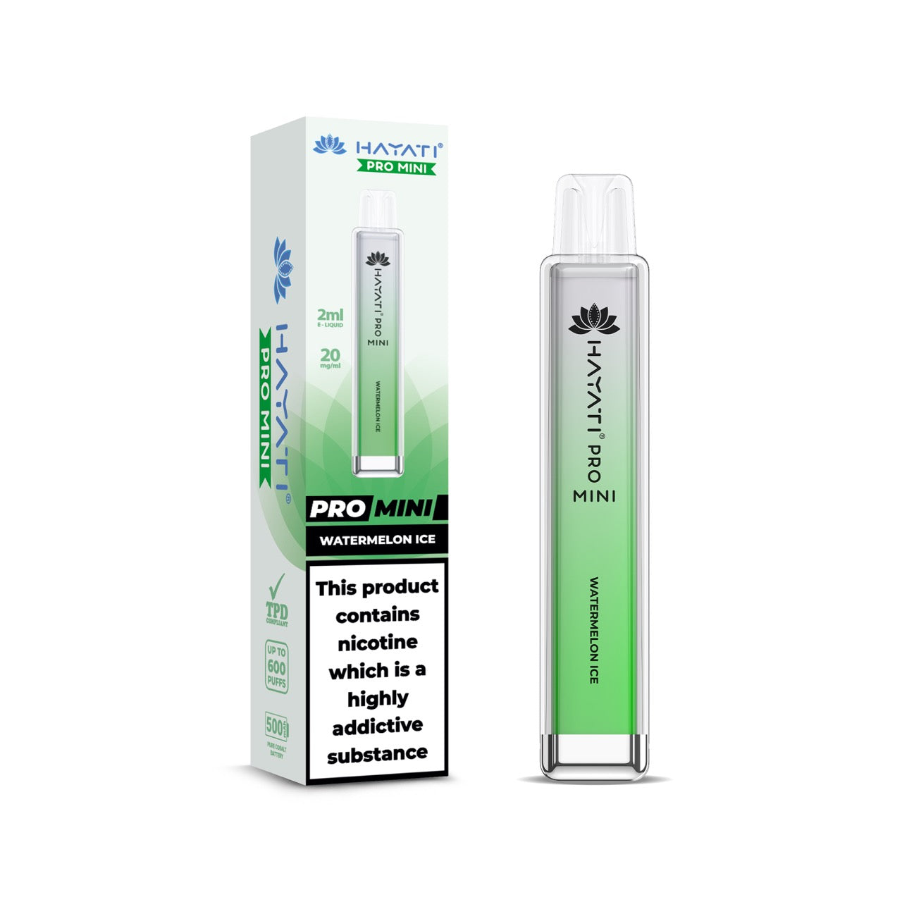 Hayati Pro Mini 600 Puffs Disposable Vape