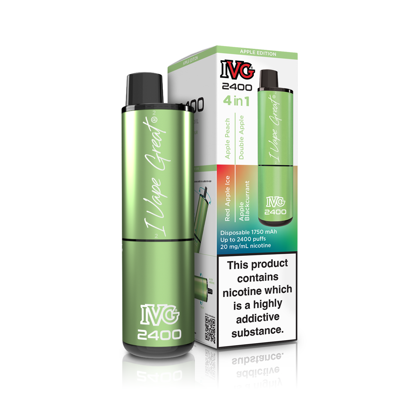 IVG 2400 Big Puffs Disposable Vape