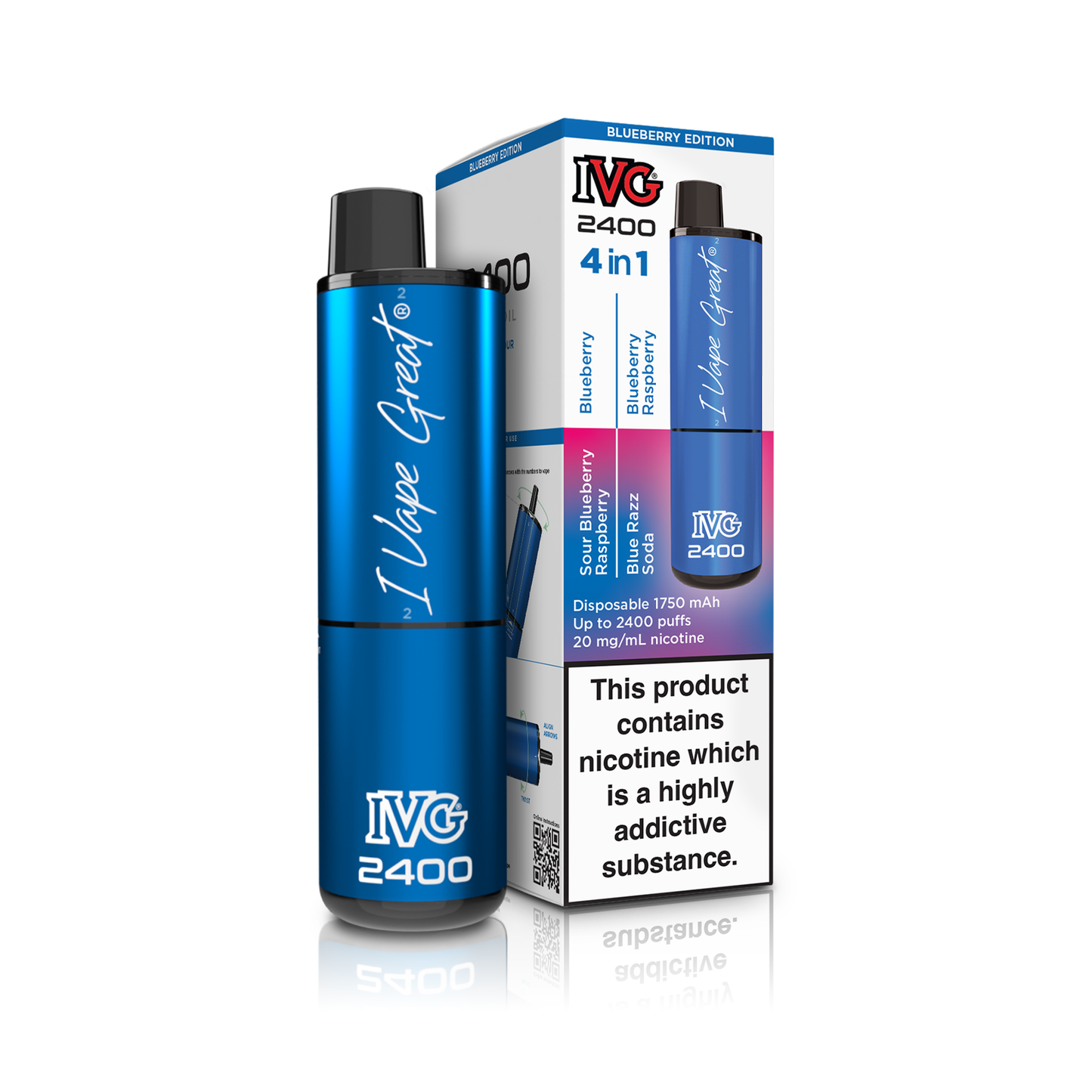 IVG 2400 Big Puffs Disposable Vape