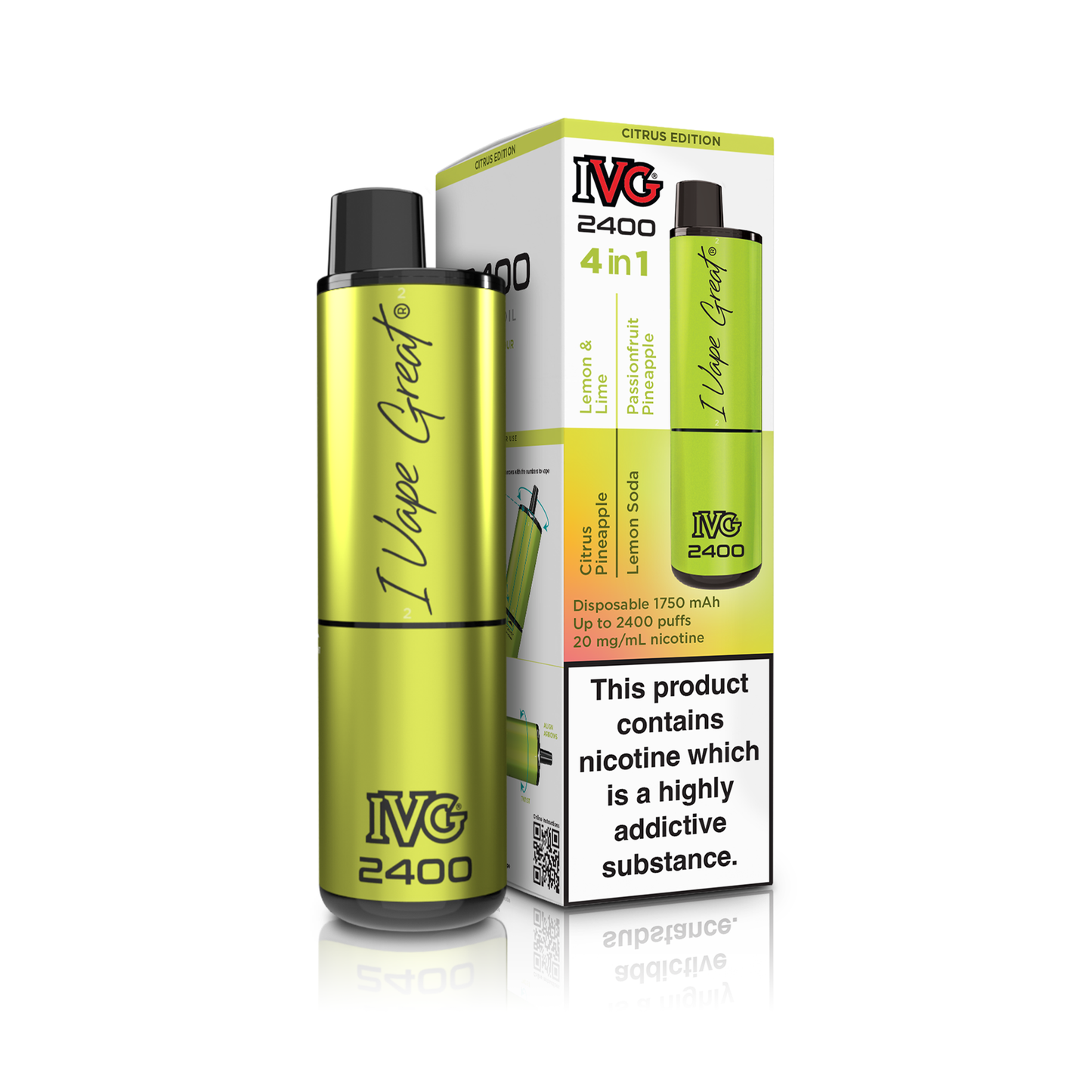 IVG 2400 Big Puffs Disposable Vape