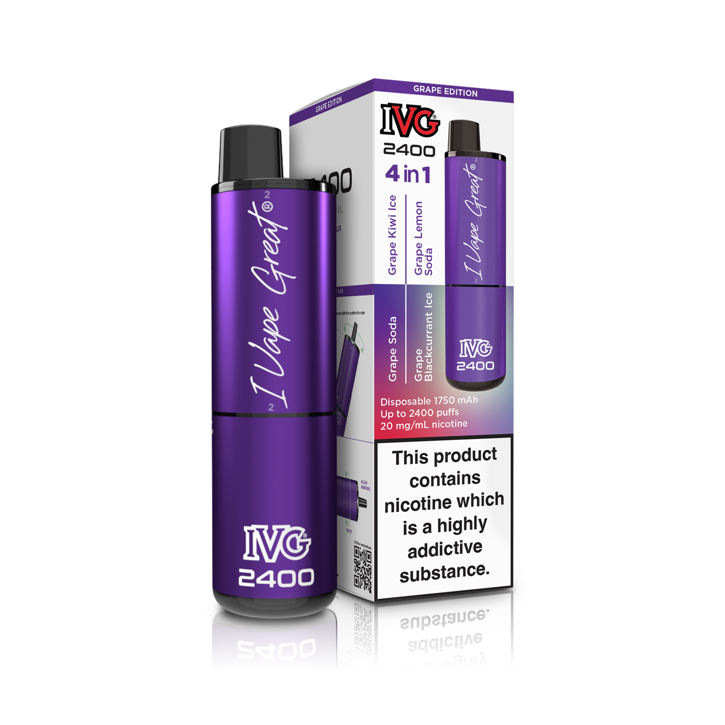 IVG 2400 Big Puffs Disposable Vape