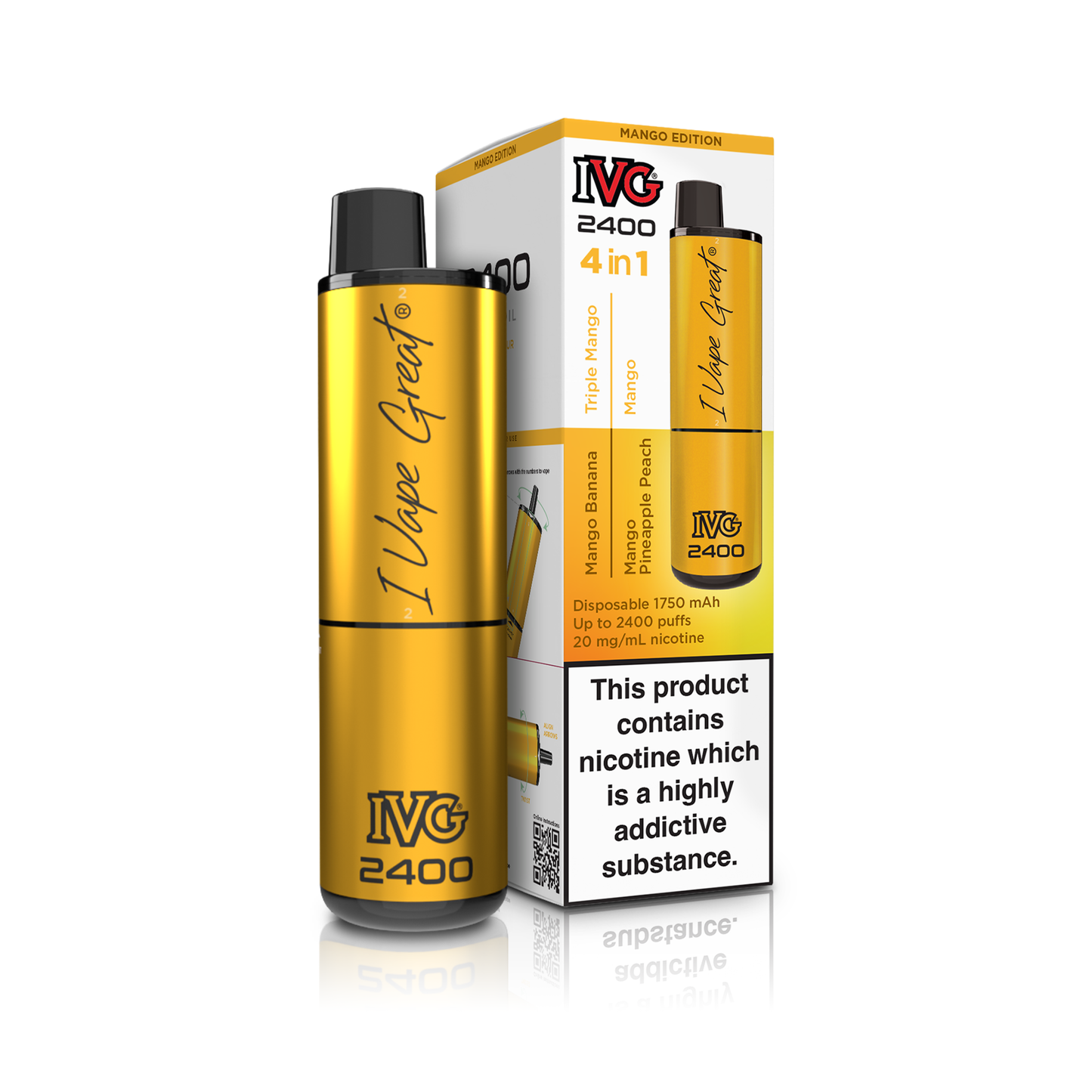 IVG 2400 Big Puffs Disposable Vape