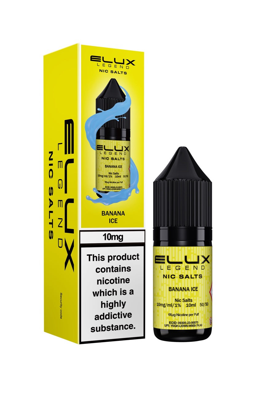Elux Legend Nic Salts E Liquid 10ml