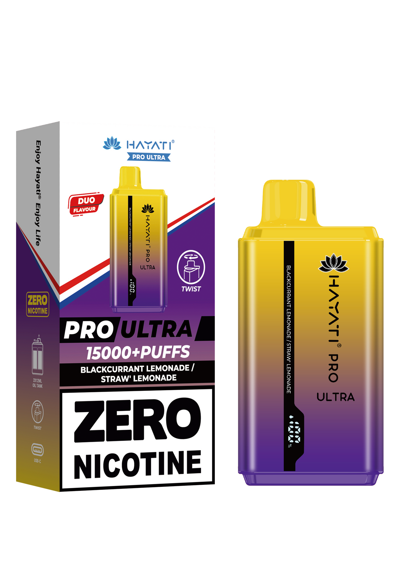 Hayati Pro Ultra 15000 Puffs Disposable Vape