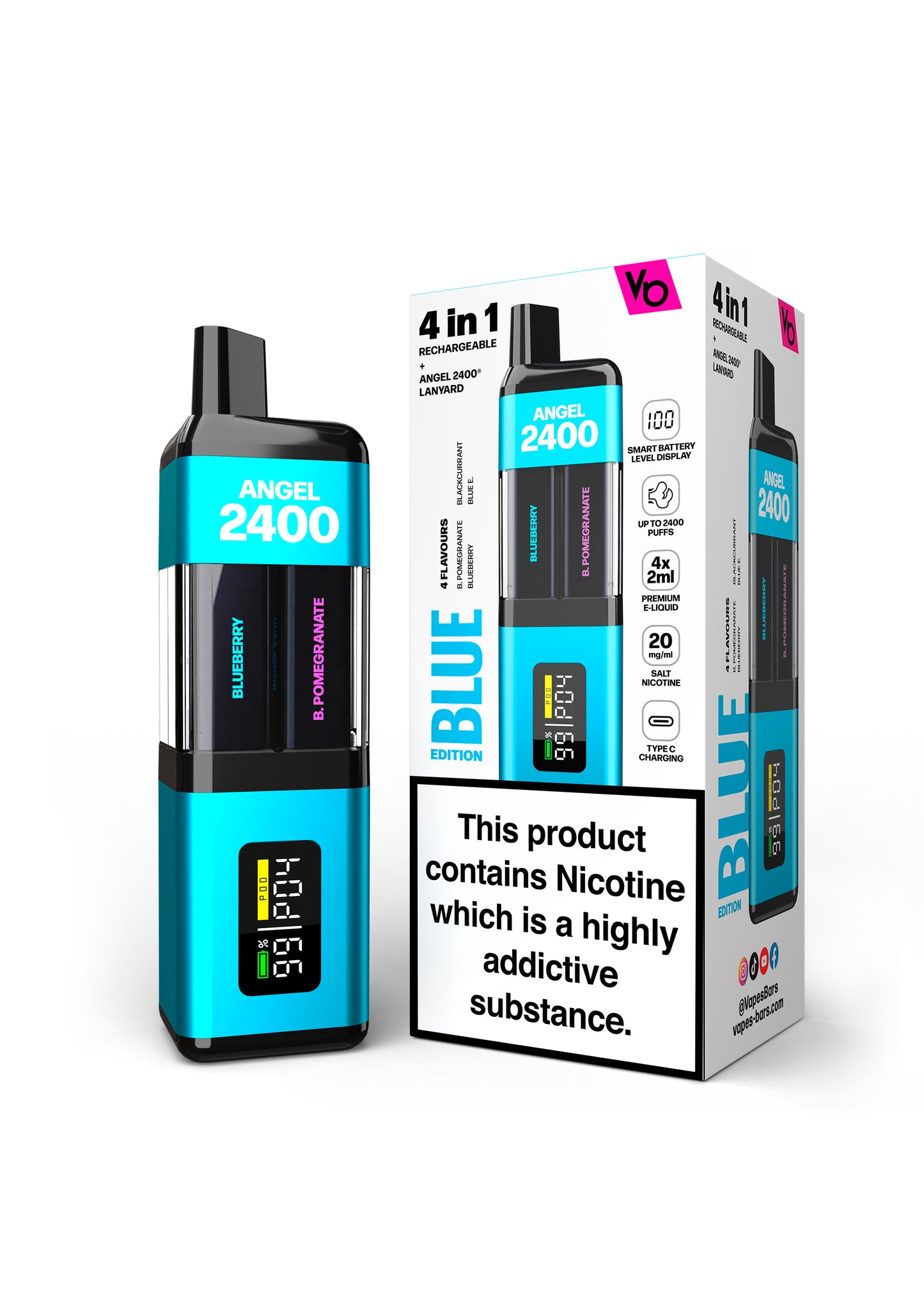 Angel Bar 2400 Puff Vape Kit