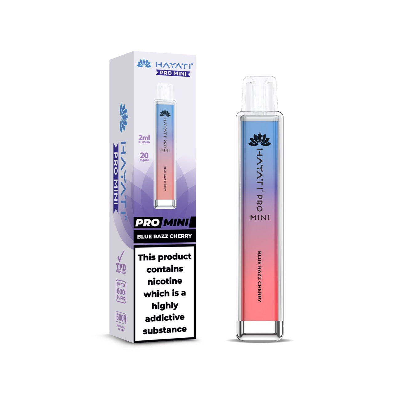 Hayati Pro Mini 600 Puffs Disposable Vape