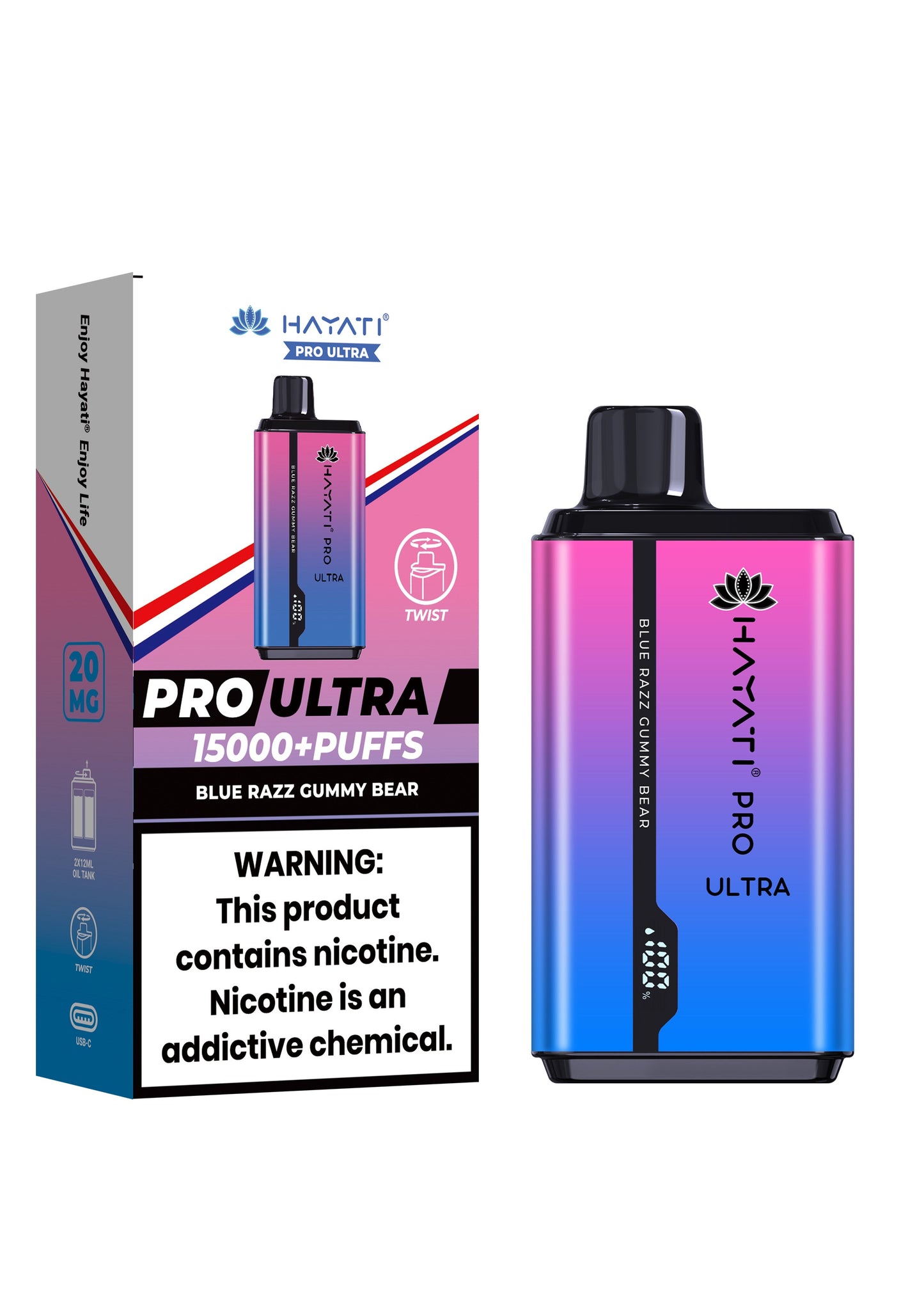 Hayati Pro Ultra 15000 Puffs Disposable Vape