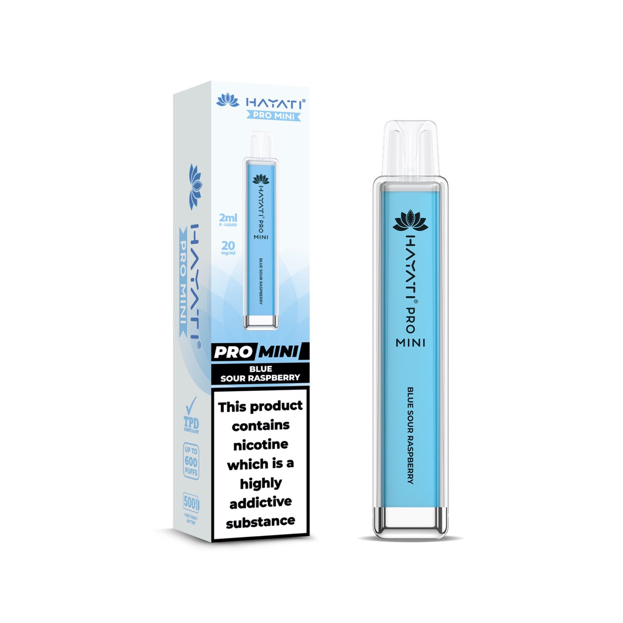 Hayati Pro Mini 600 Puffs Disposable Vape