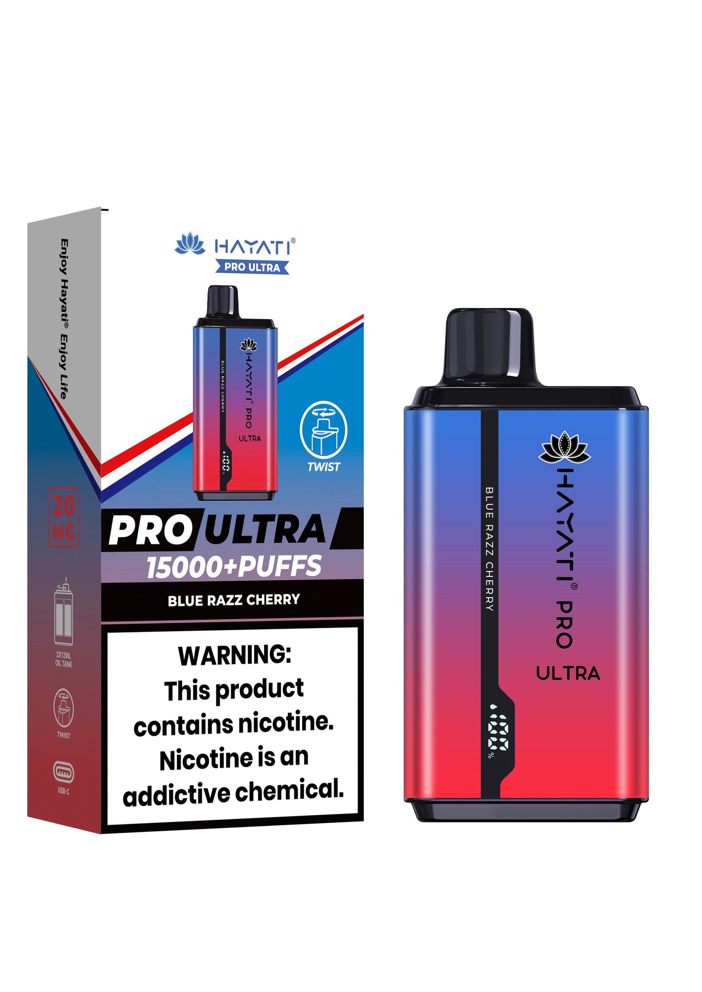 Hayati Pro Ultra 15000 Puffs Disposable Vape