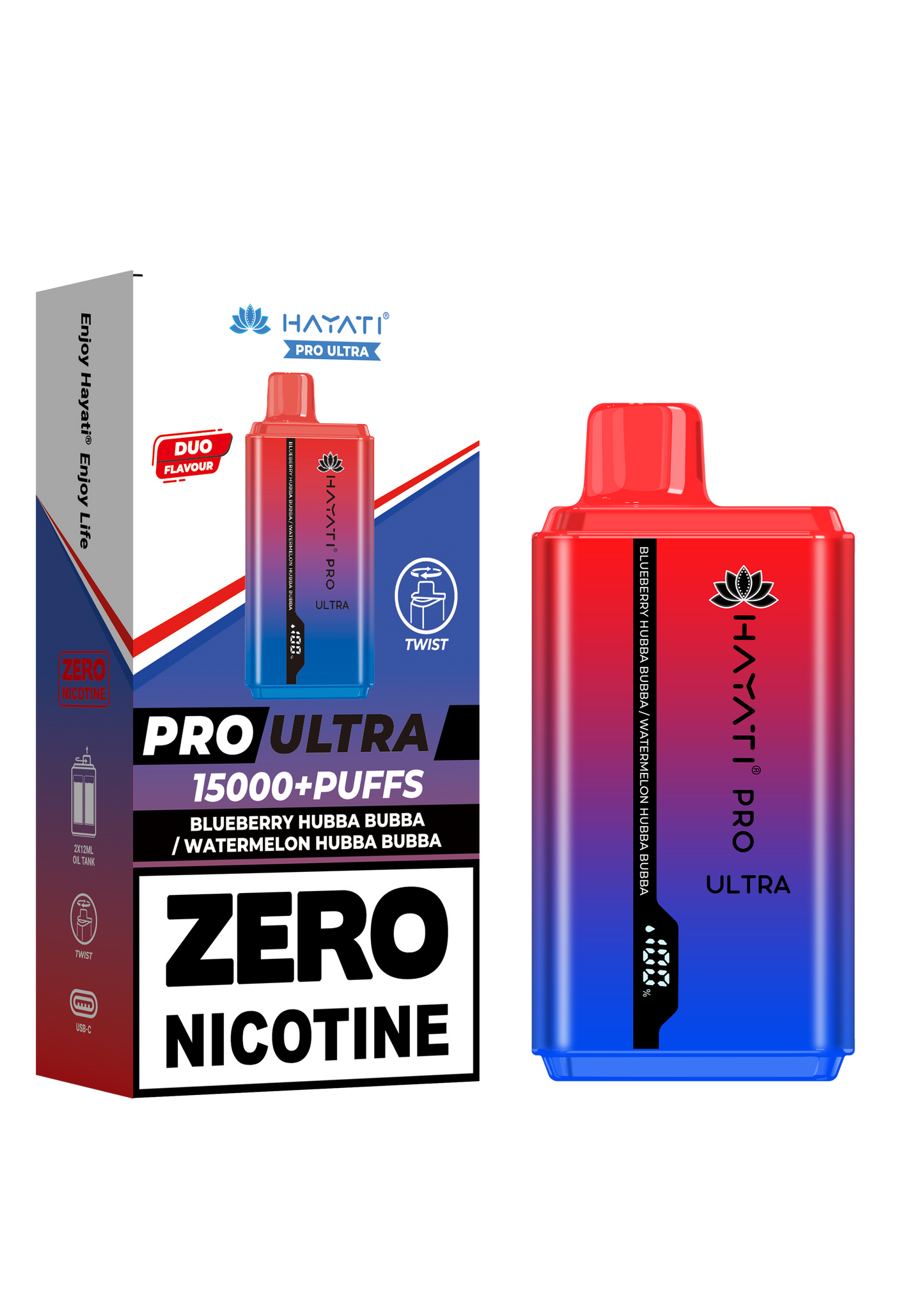 Hayati Pro Ultra 15000 Puffs Disposable Vape