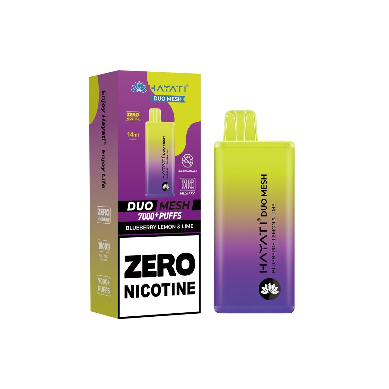 Hayati Duo Mesh 7000 Puffs Disposable Vape