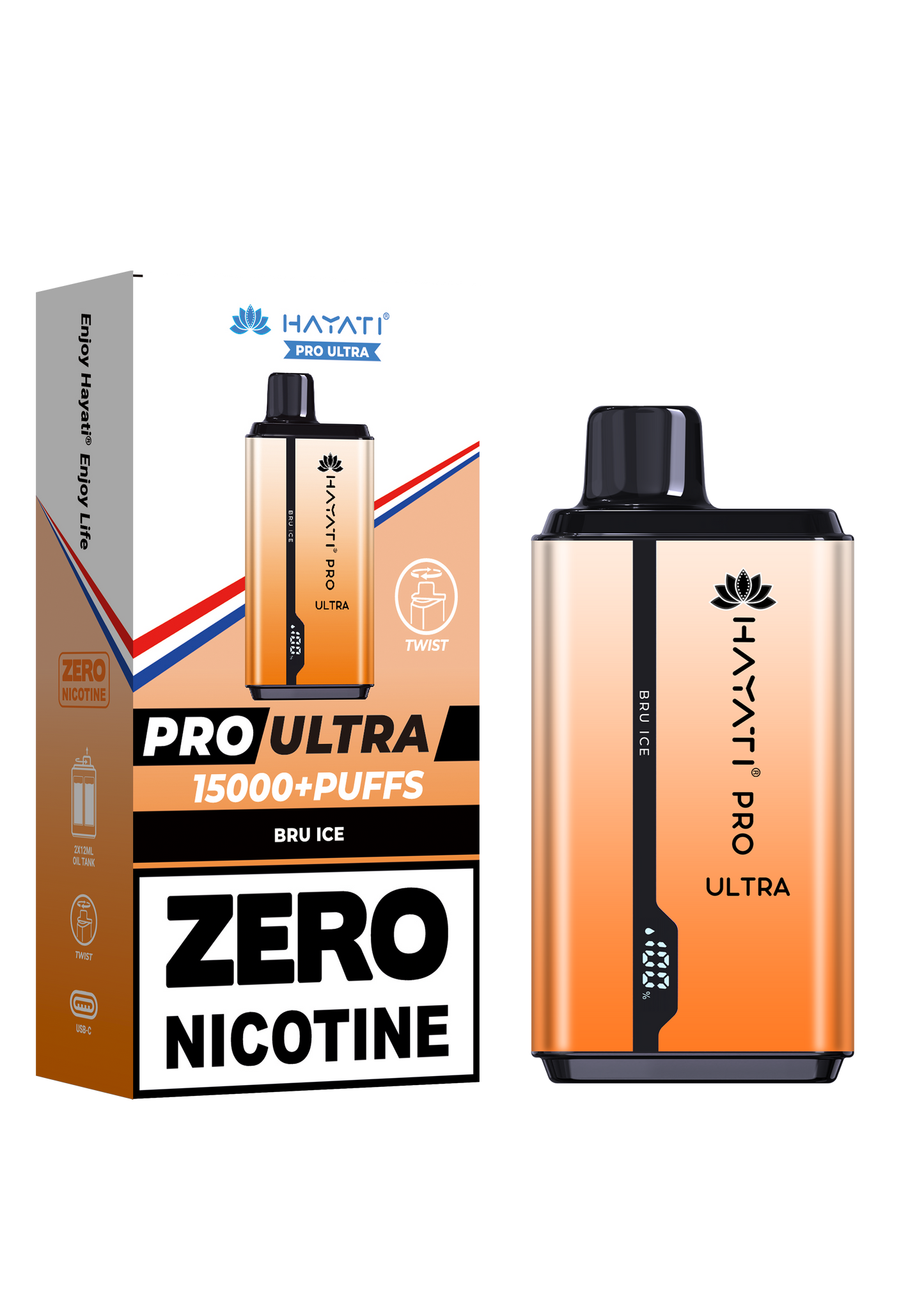 Hayati Pro Ultra 15000 Puffs Disposable Vape