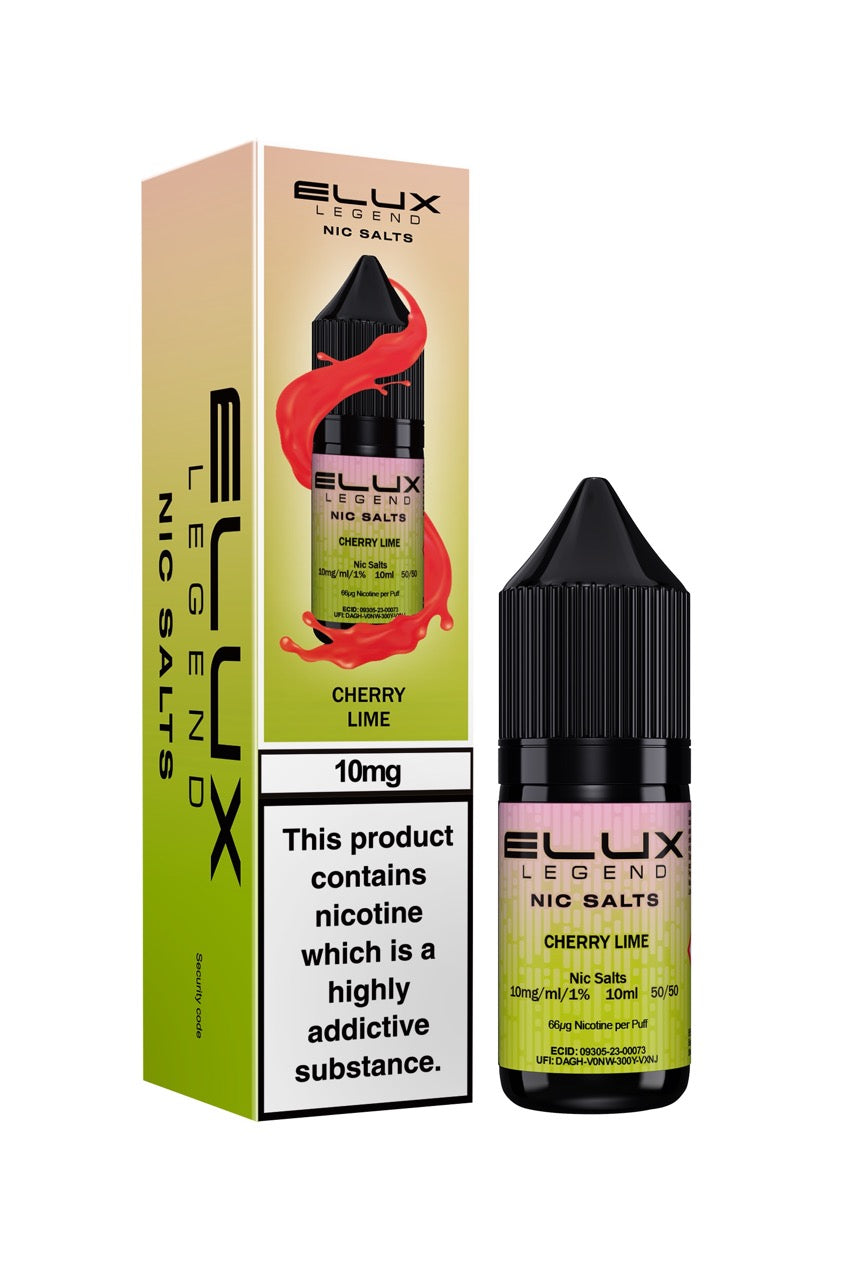 Elux Legend Nic Salts E Liquid 10ml