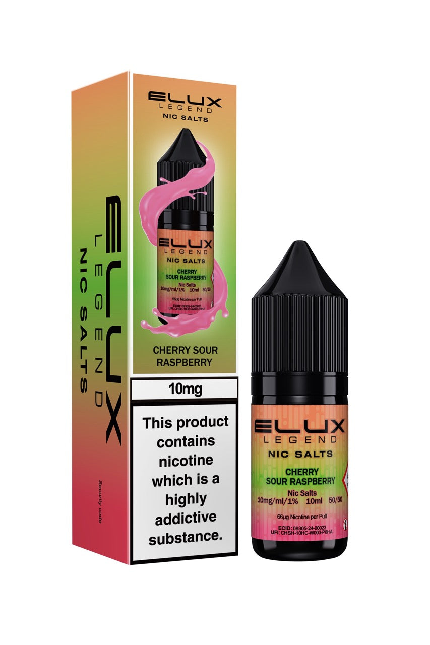 Elux Legend Nic Salts E Liquid 10ml