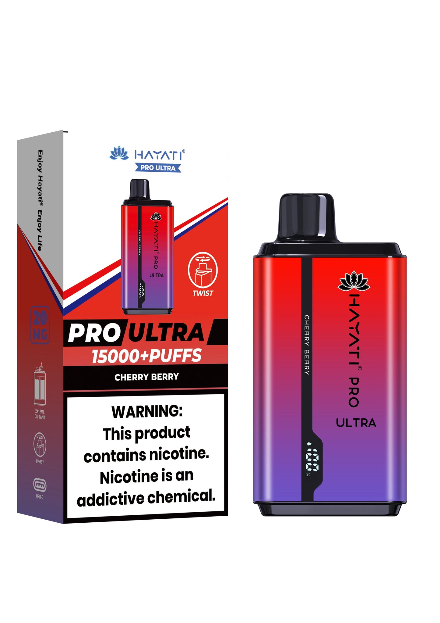 Hayati Pro Ultra 15000 Puffs Disposable Vape