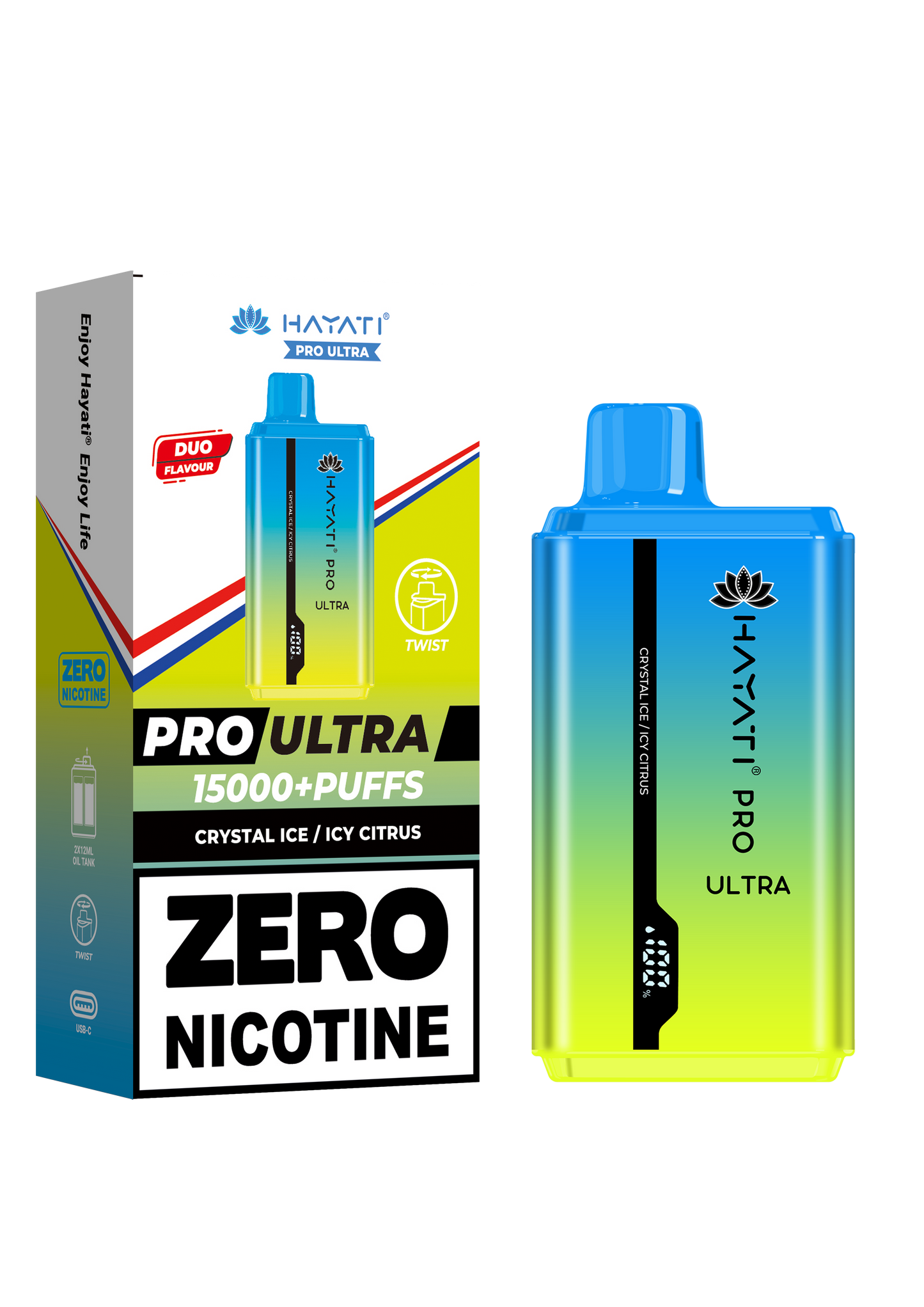 Hayati Pro Ultra 15000 Puffs Disposable Vape