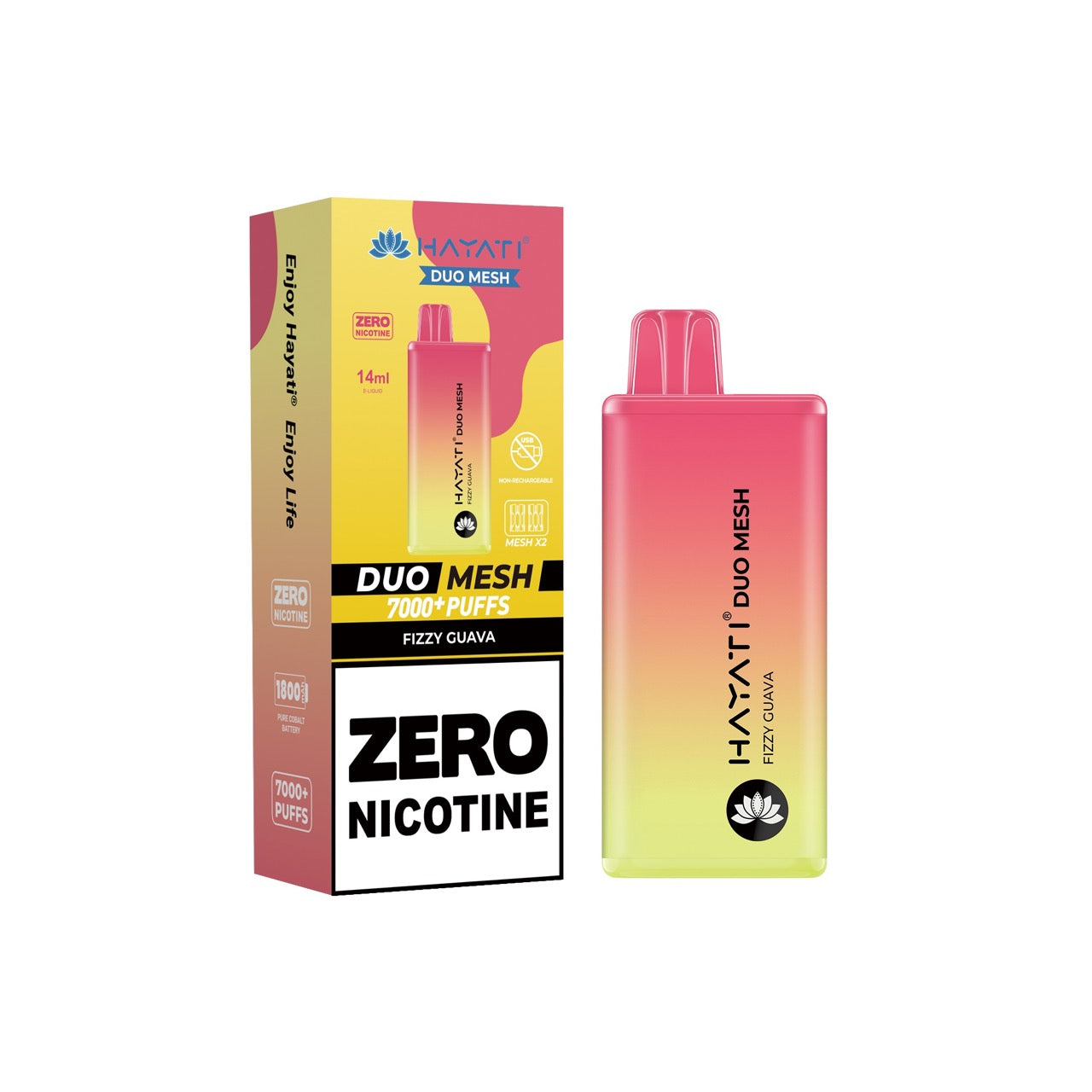 Hayati Duo Mesh 7000 Puffs Disposable Vape