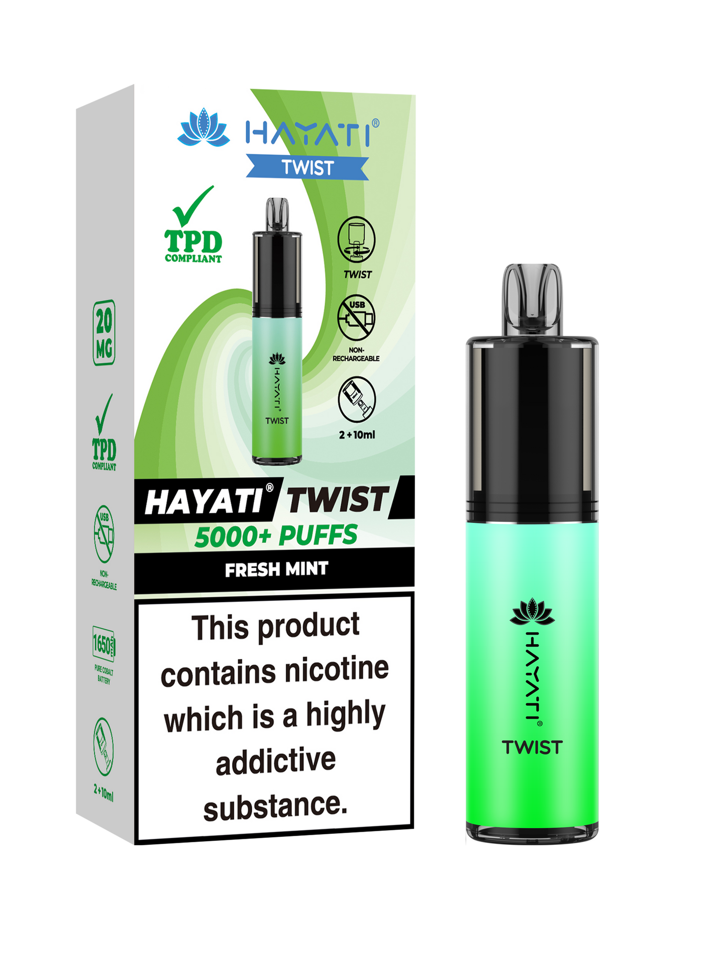 Hayati Twist 5000 Disposible Pod Kit