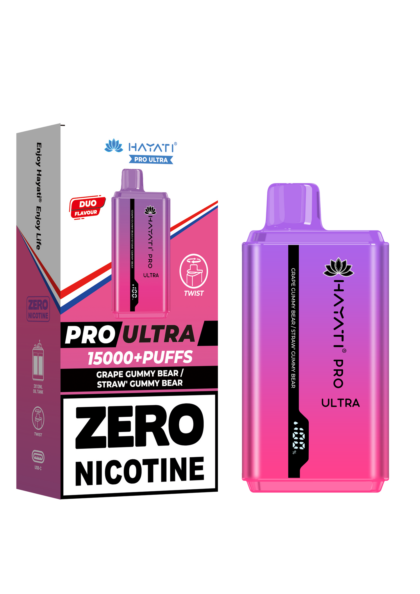 Hayati Pro Ultra 15000 Puffs Disposable Vape