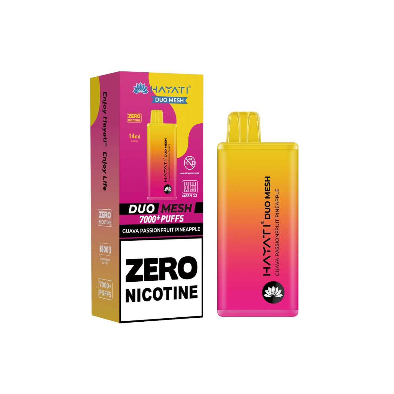 Hayati Duo Mesh 7000 Puffs Disposable Vape
