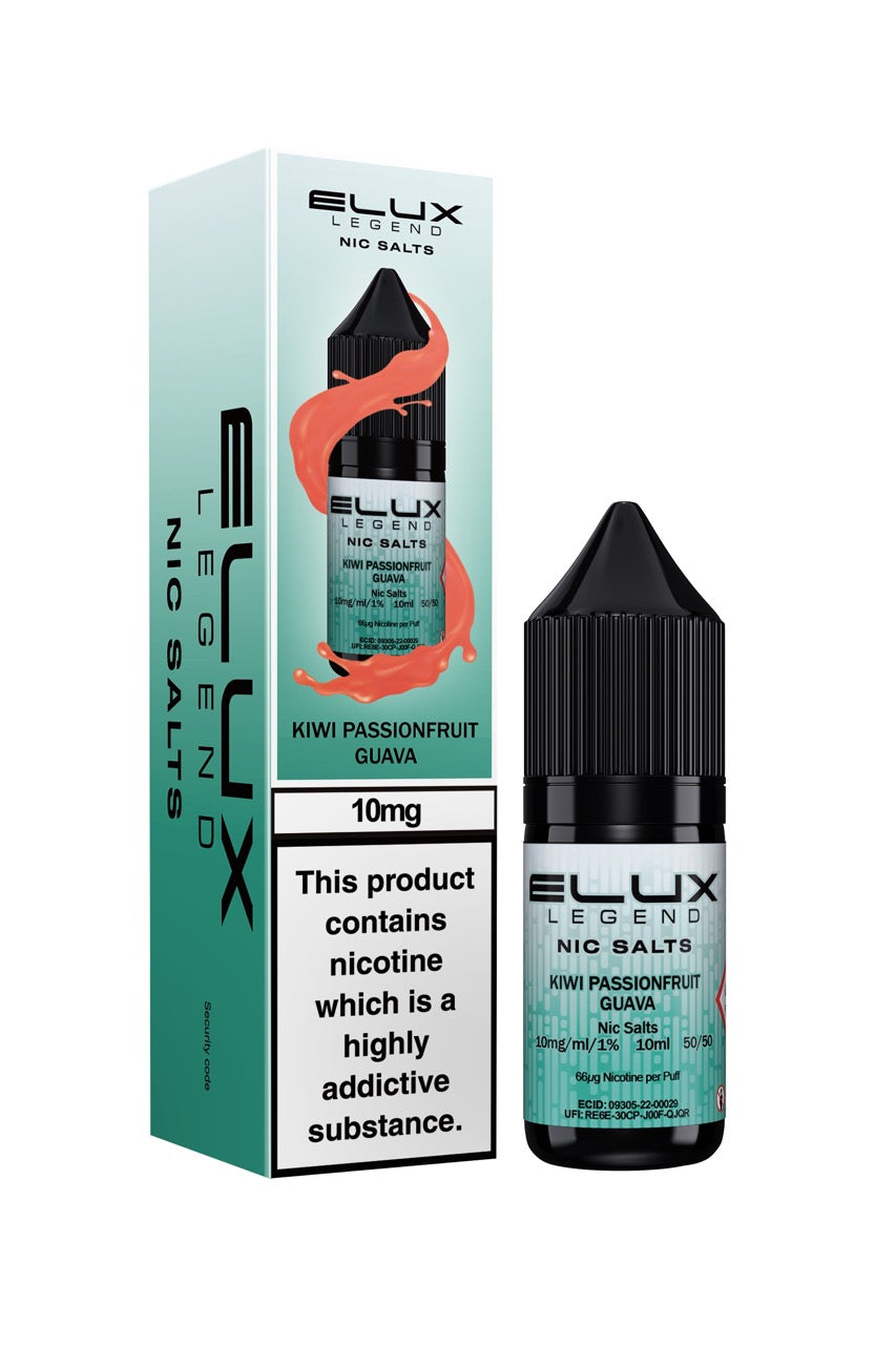 Elux Legend Nic Salts E Liquid 10ml