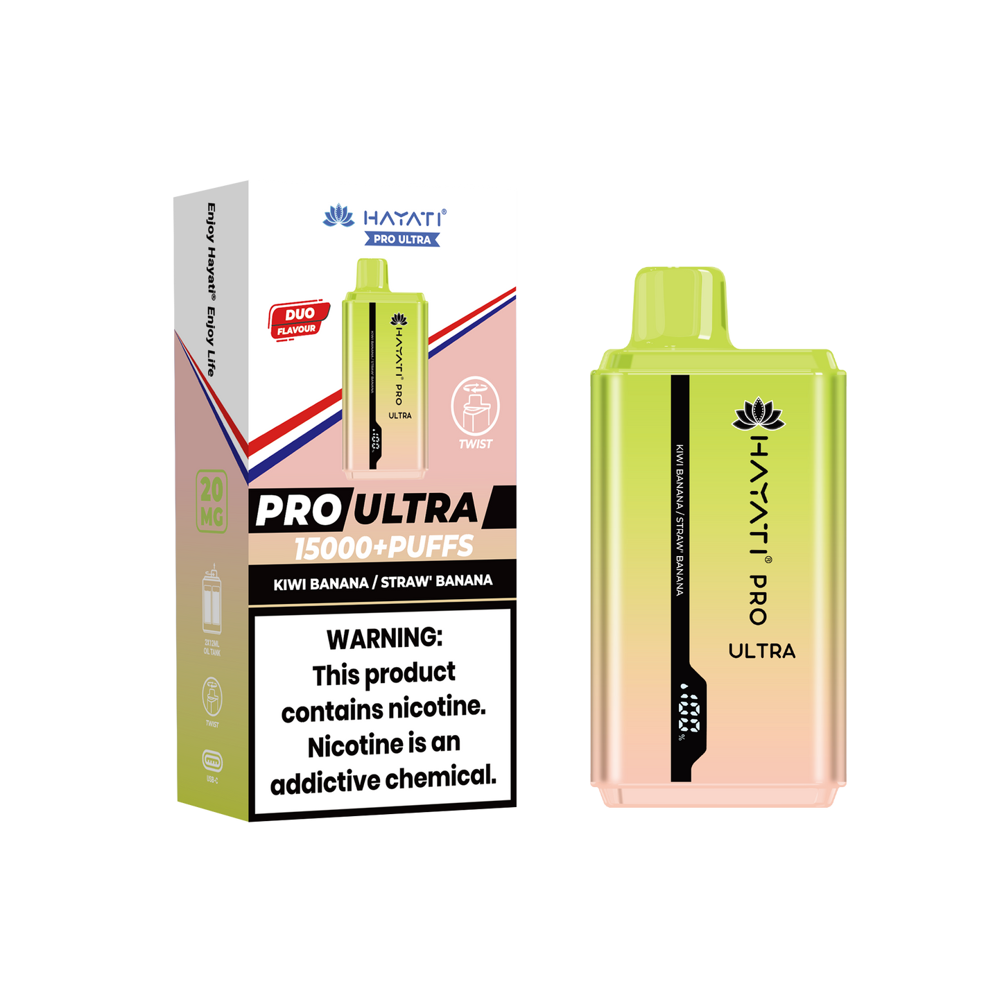 Hayati Pro Ultra 15000 Puffs Disposable Vape