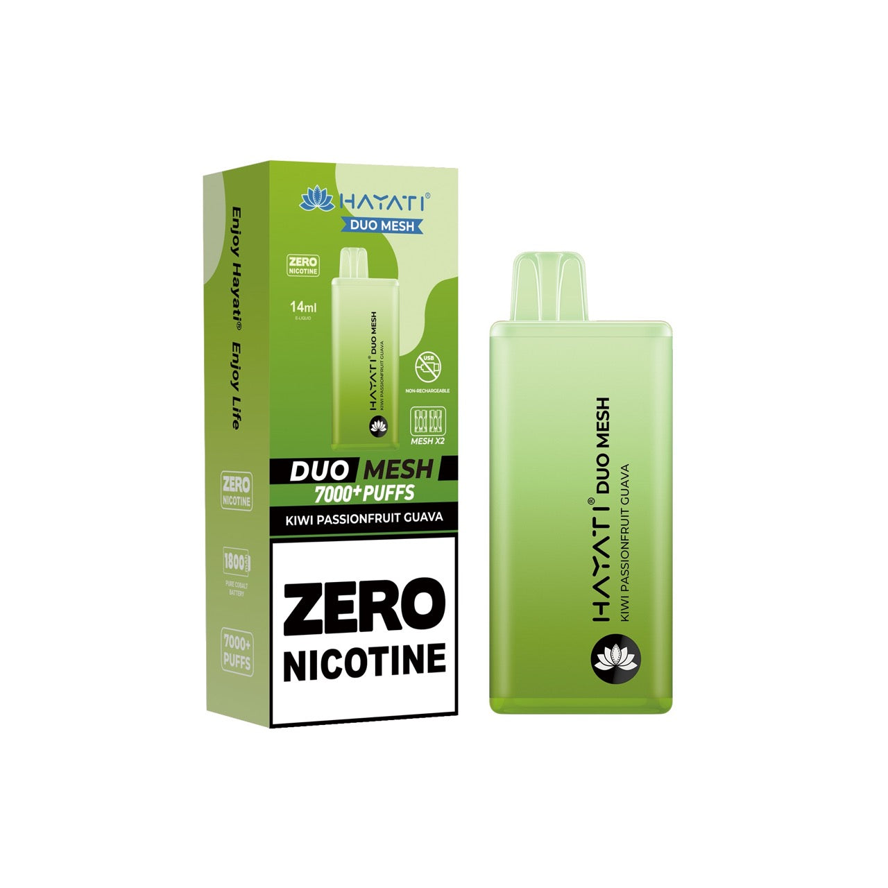 Hayati Duo Mesh 7000 Puffs Disposable Vape