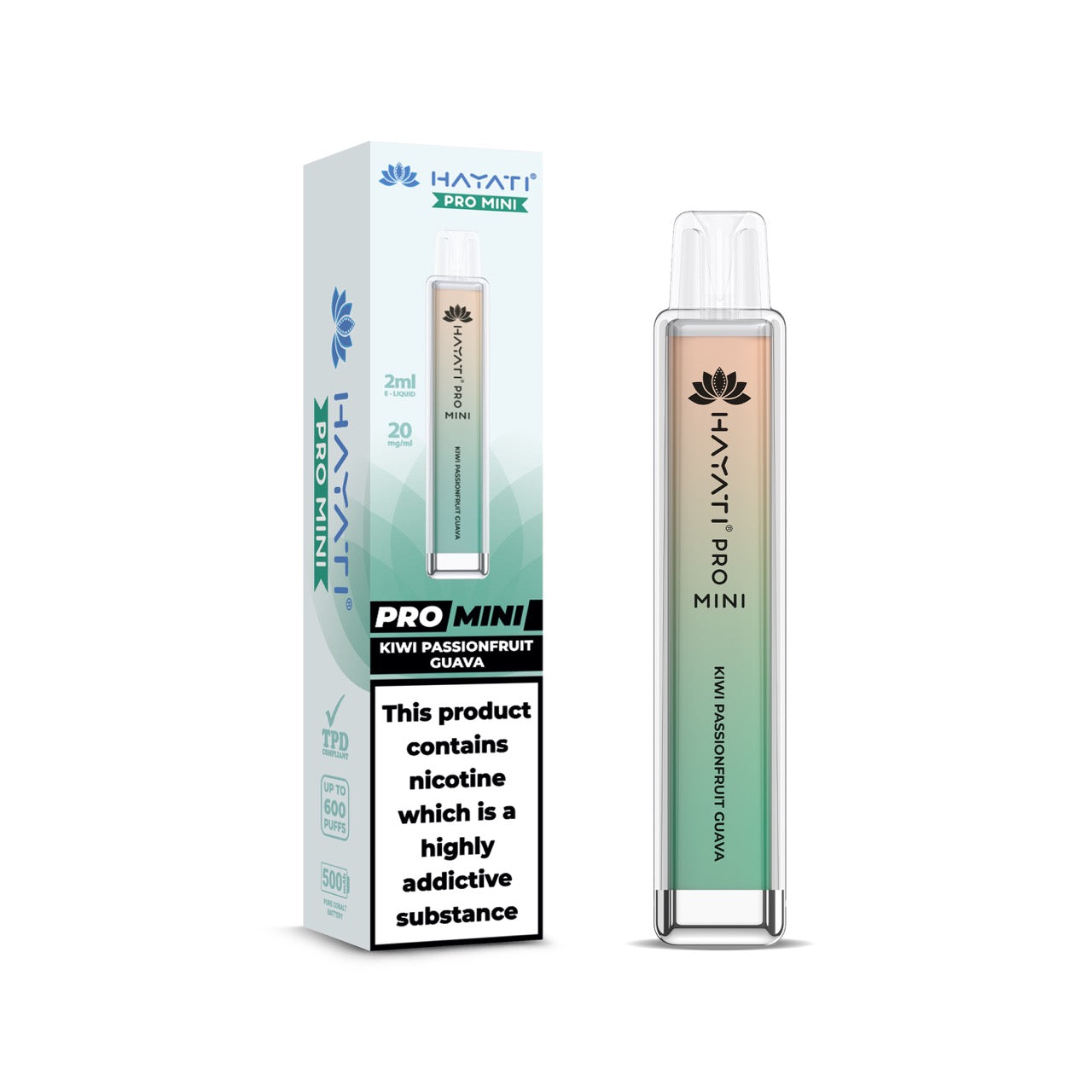 Hayati Pro Mini 600 Puffs Disposable Vape