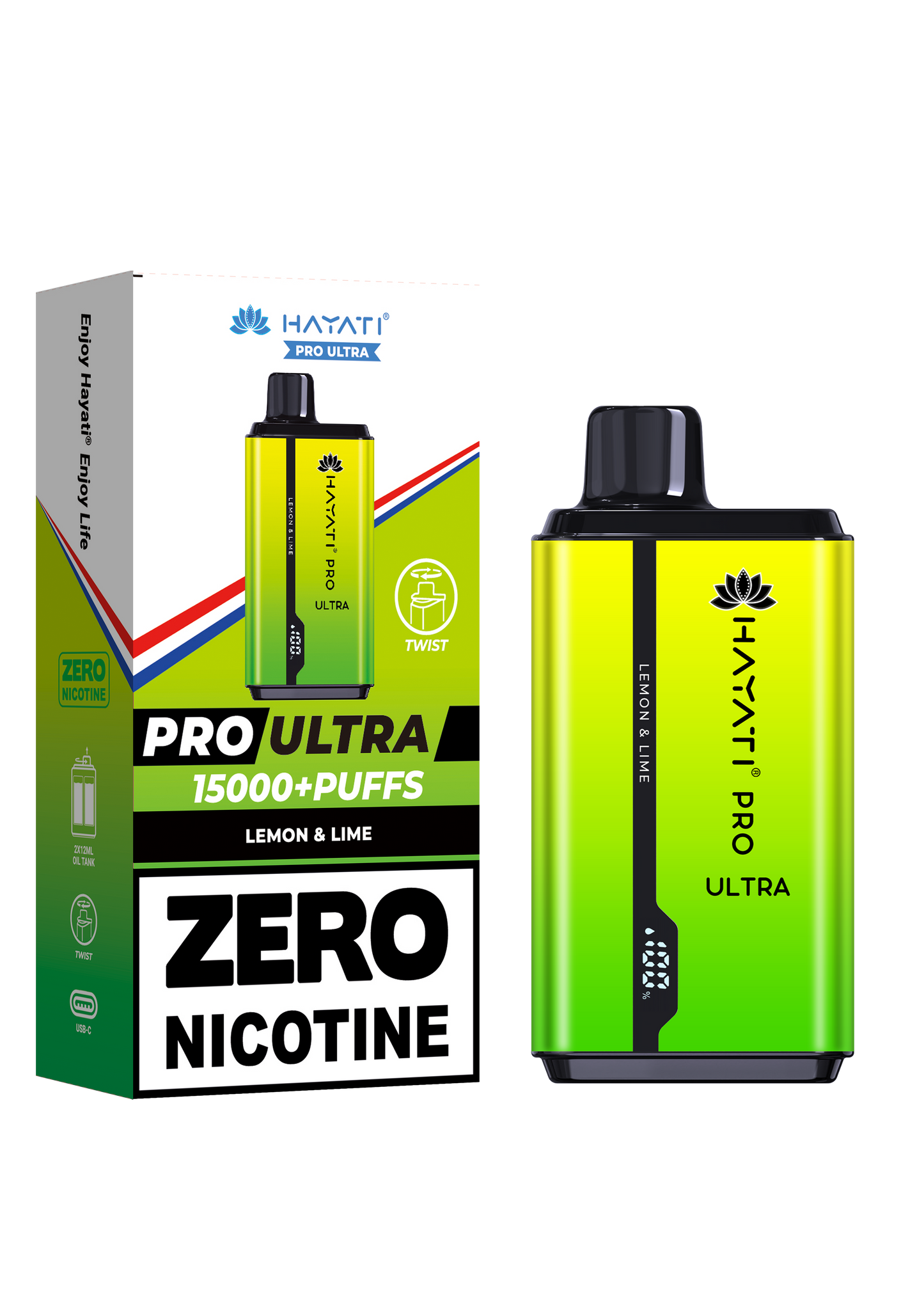 Hayati Pro Ultra 15000 Puffs Disposable Vape