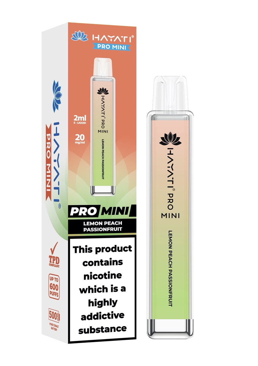 Hayati Pro Mini 600 Puffs Disposable Vape