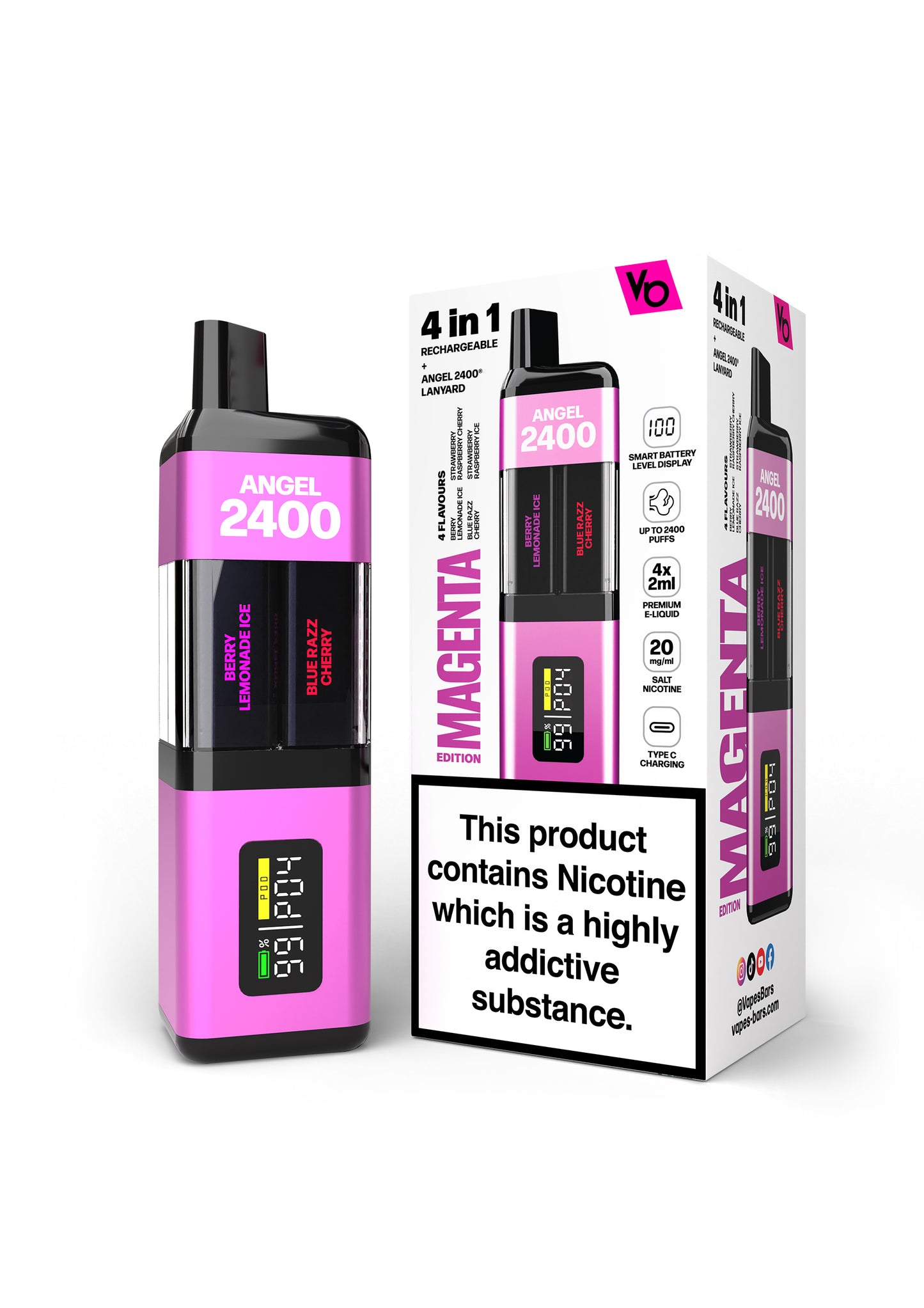 Angel Bar 2400 Puff Vape Kit