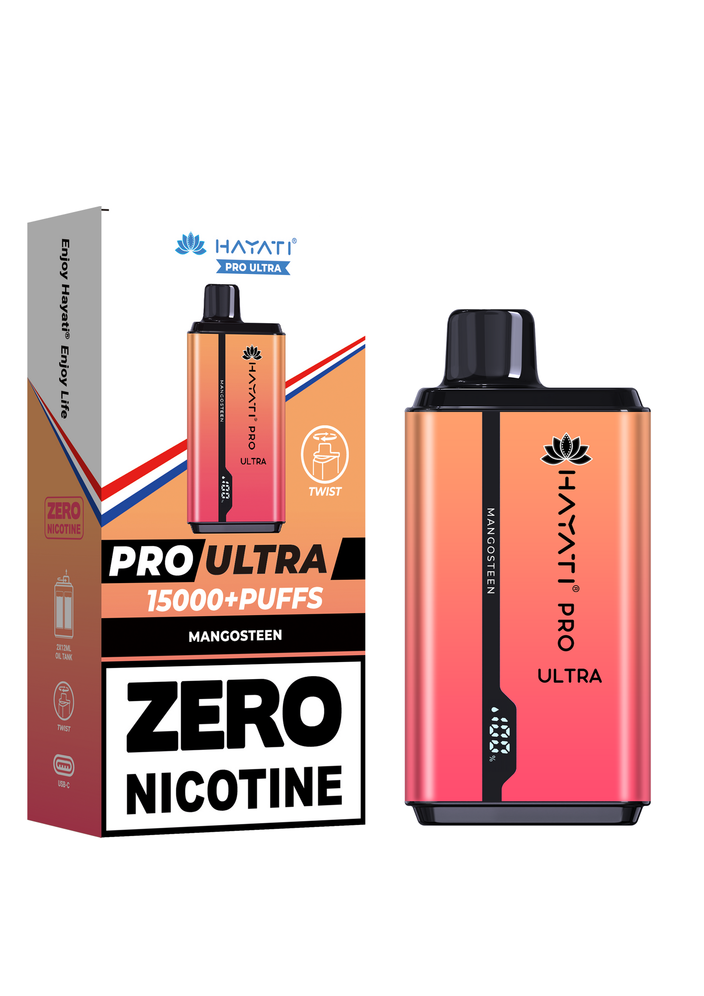 Hayati Pro Ultra 15000 Puffs Disposable Vape
