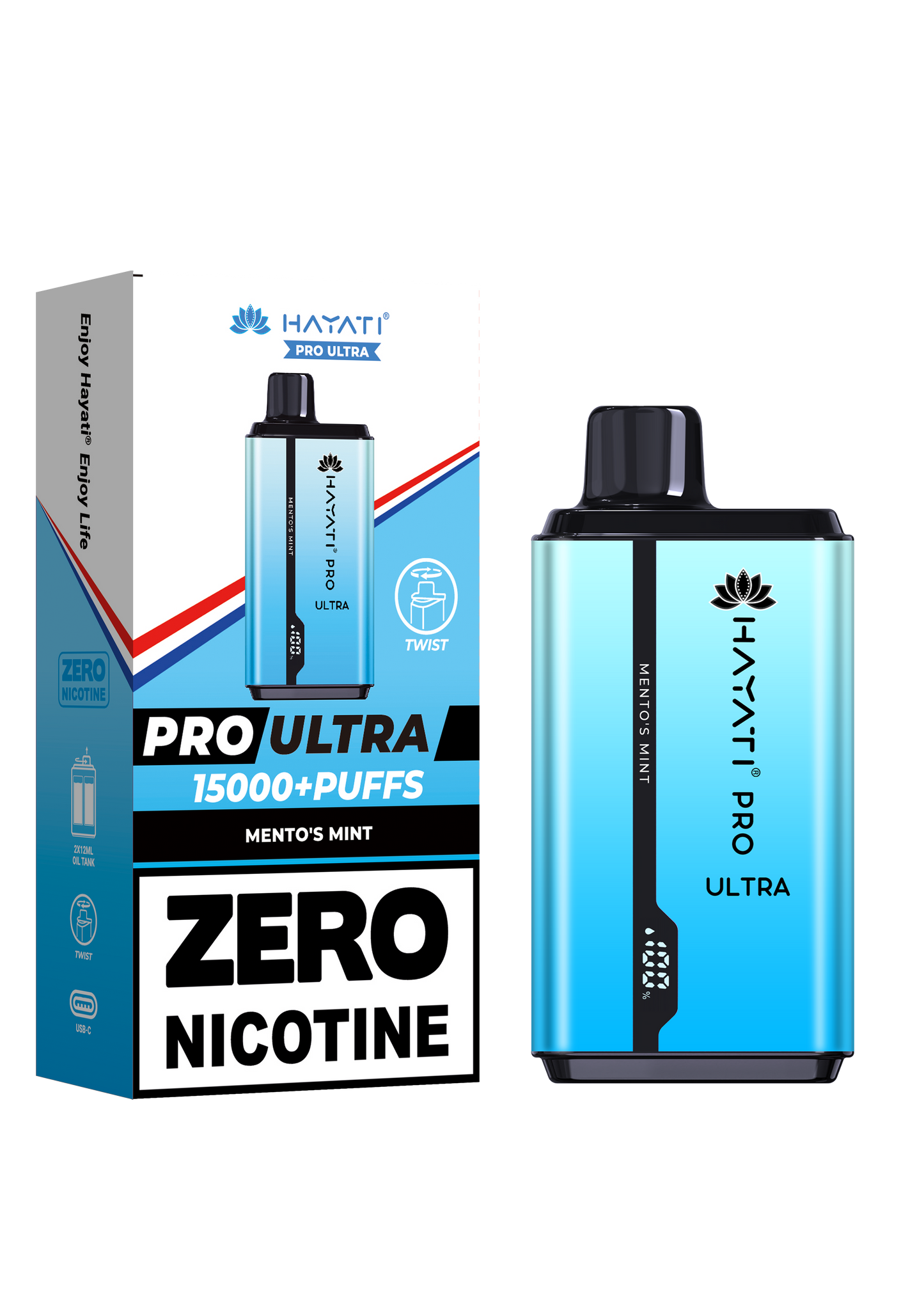 Hayati Pro Ultra 15000 Puffs Disposable Vape