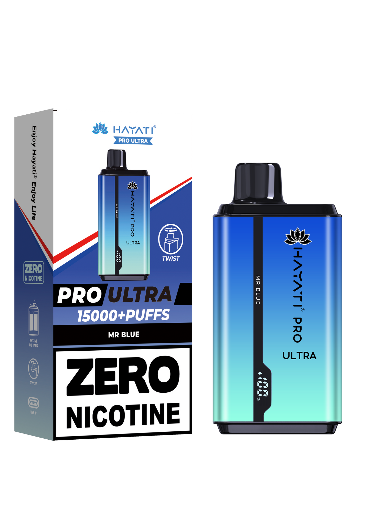 Hayati Pro Ultra 15000 Puffs Disposable Vape