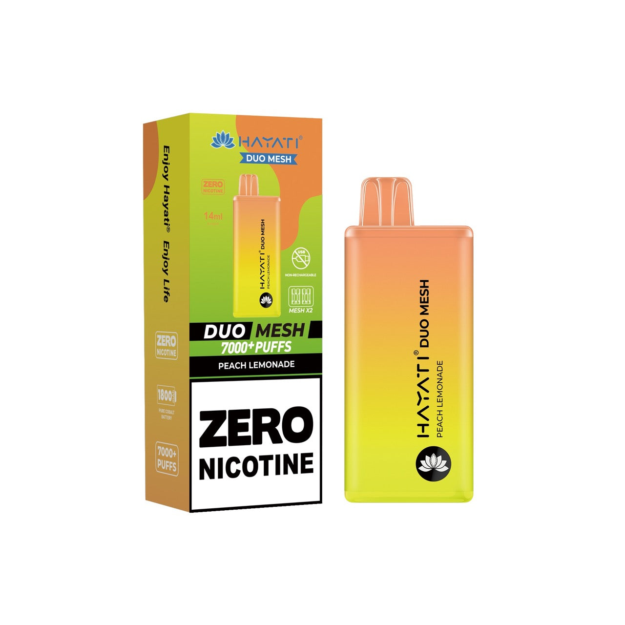 Hayati Duo Mesh 7000 Puffs Disposable Vape