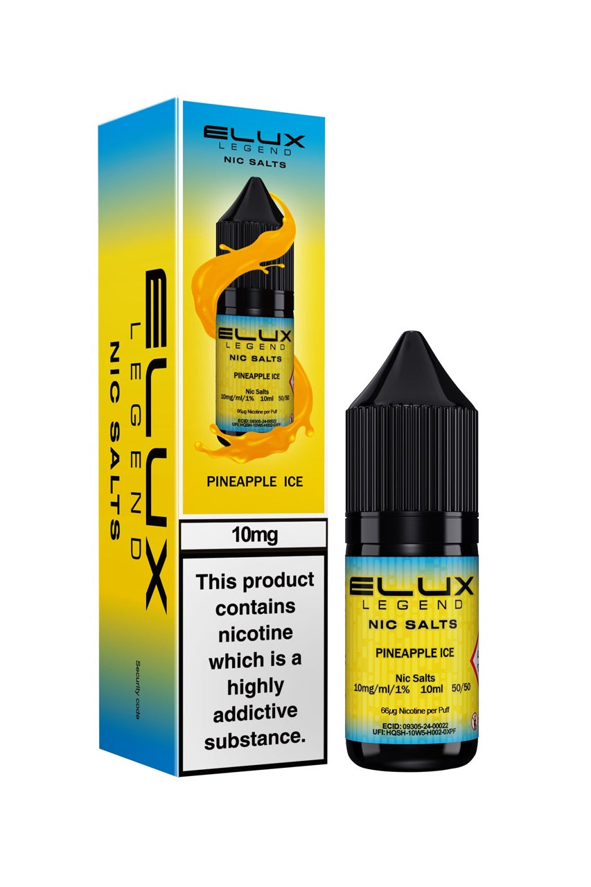 Elux Legend Nic Salts E Liquid 10ml