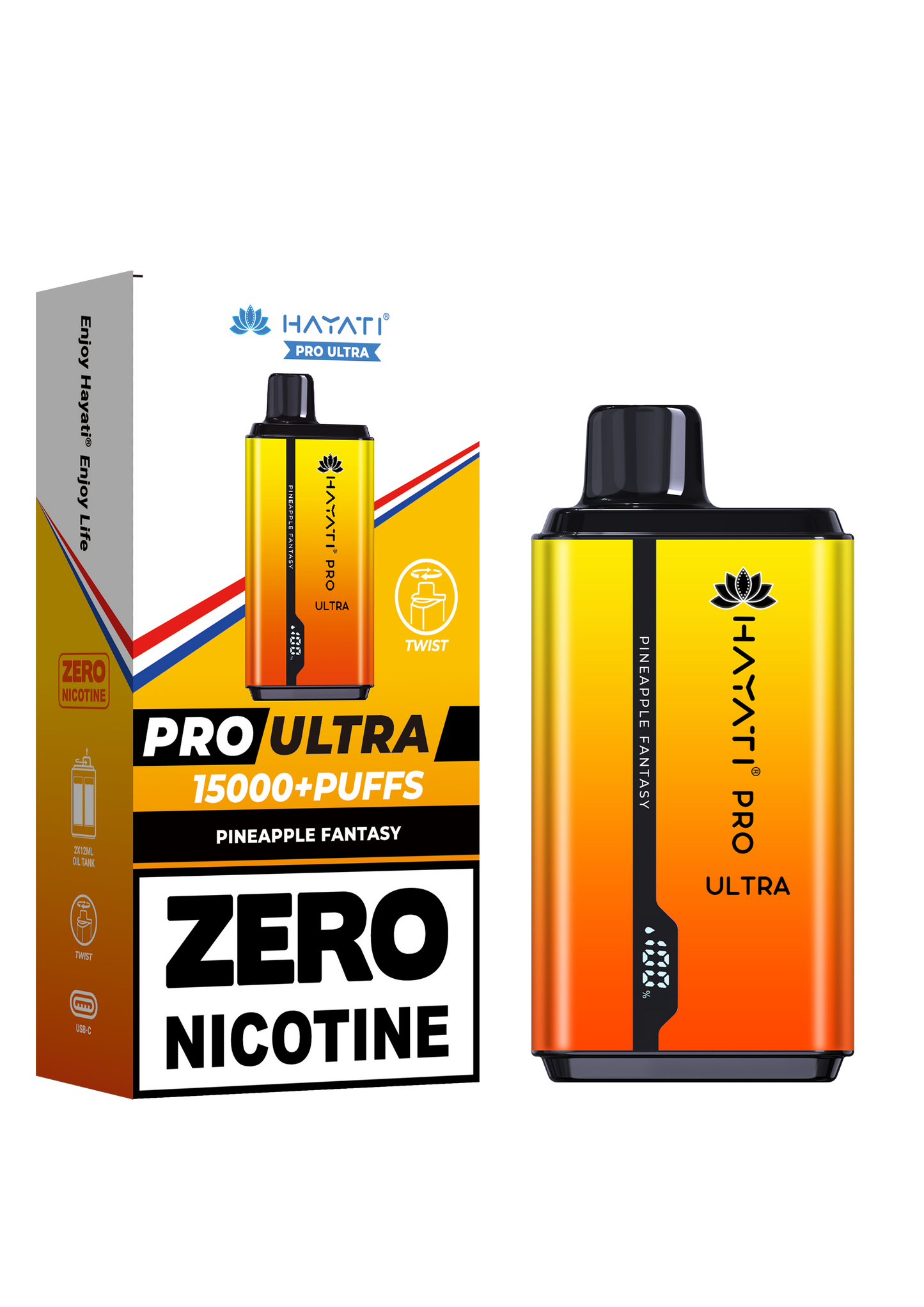 Hayati Pro Ultra 15000 Puffs Disposable Vape
