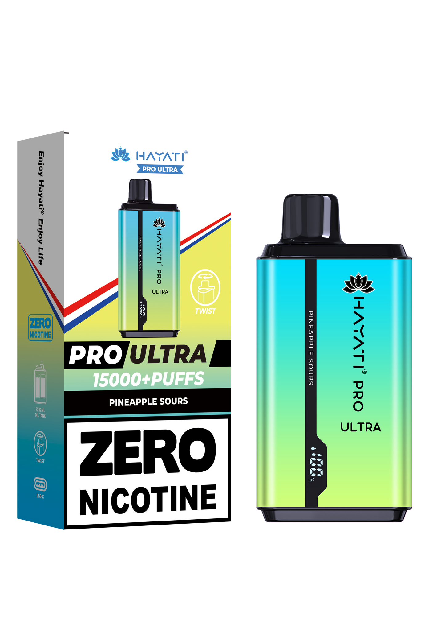 Hayati Pro Ultra 15000 Puffs Disposable Vape