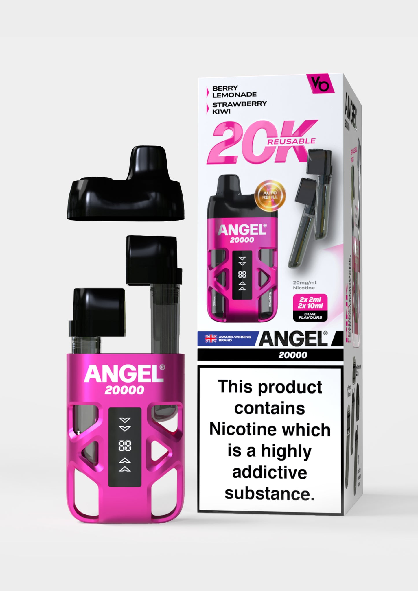 Vapes Bars Angel 20K Prefilled Pod Vape Kit