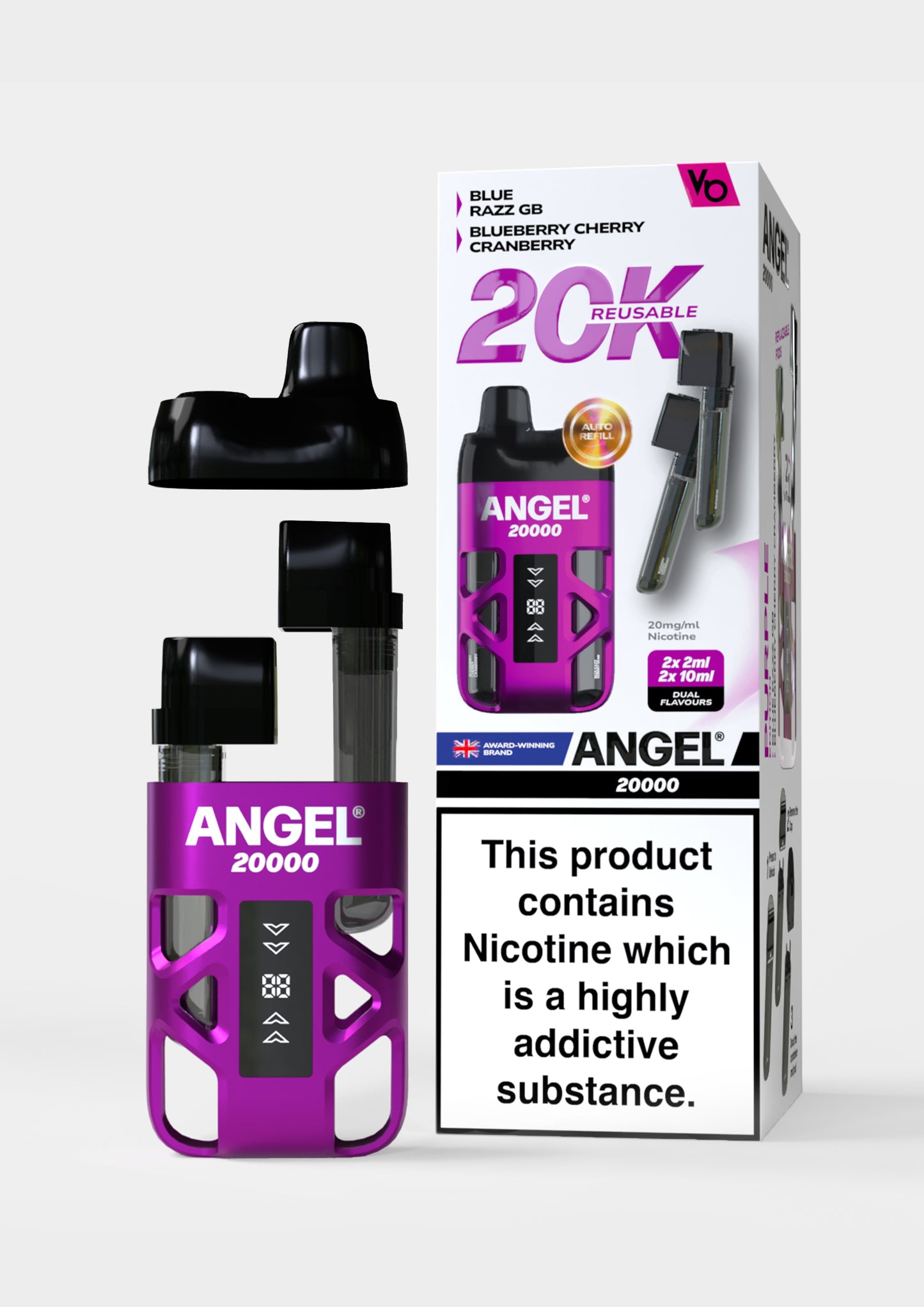Vapes Bars Angel 20K Prefilled Pod Vape Kit
