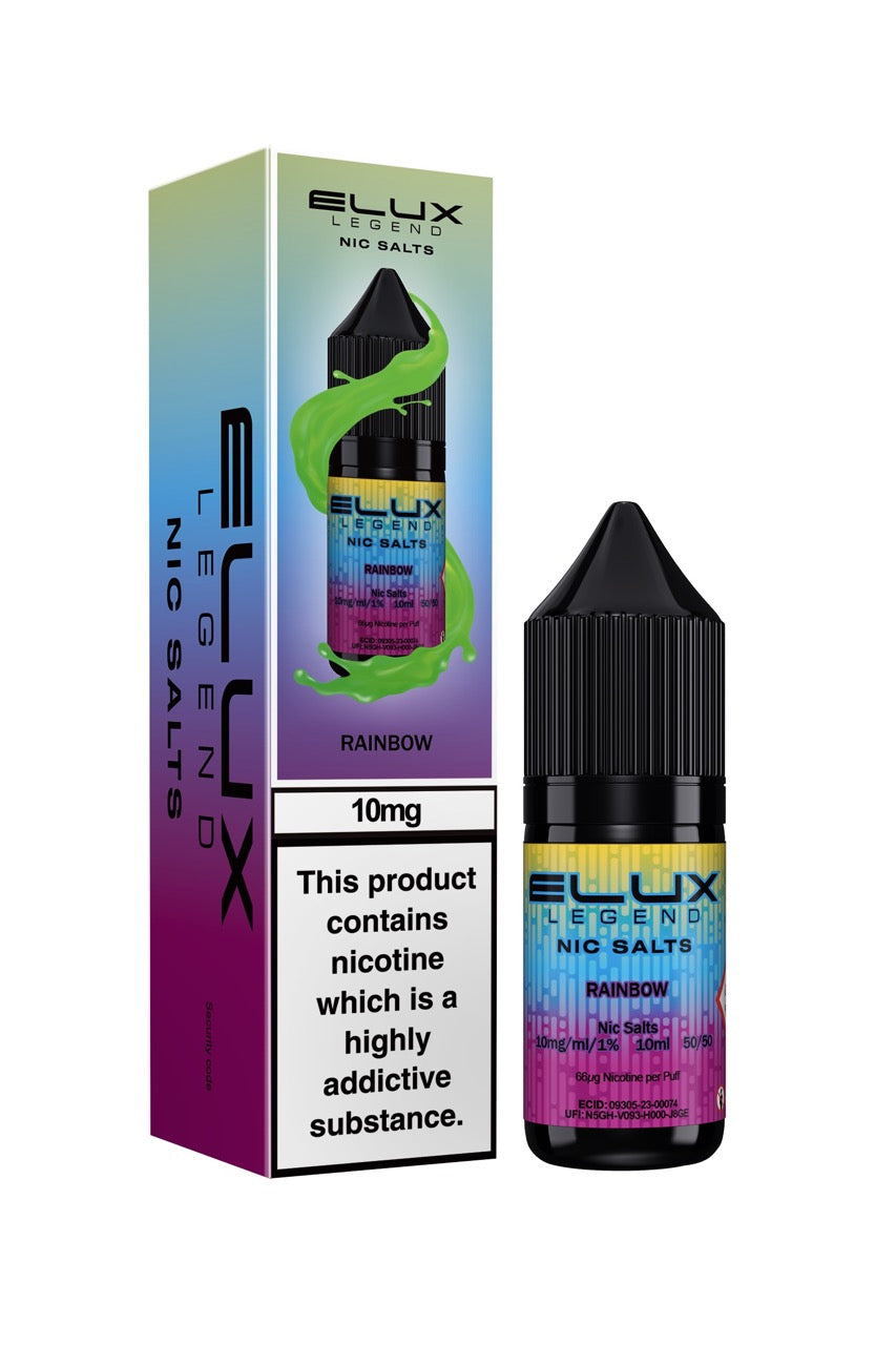 Elux Legend Nic Salts E Liquid 10ml