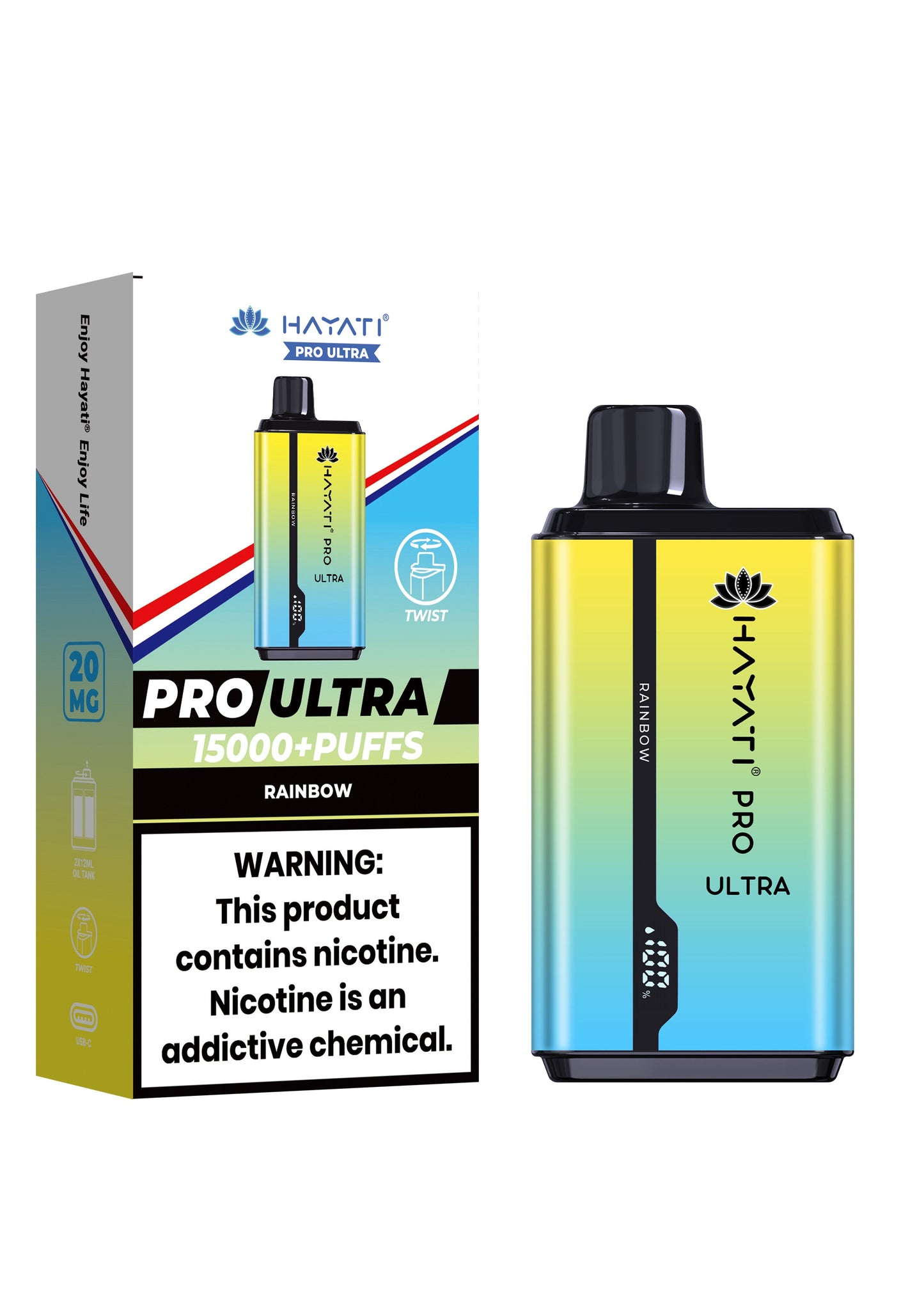 Hayati Pro Ultra 15000 Puffs Disposable Vape