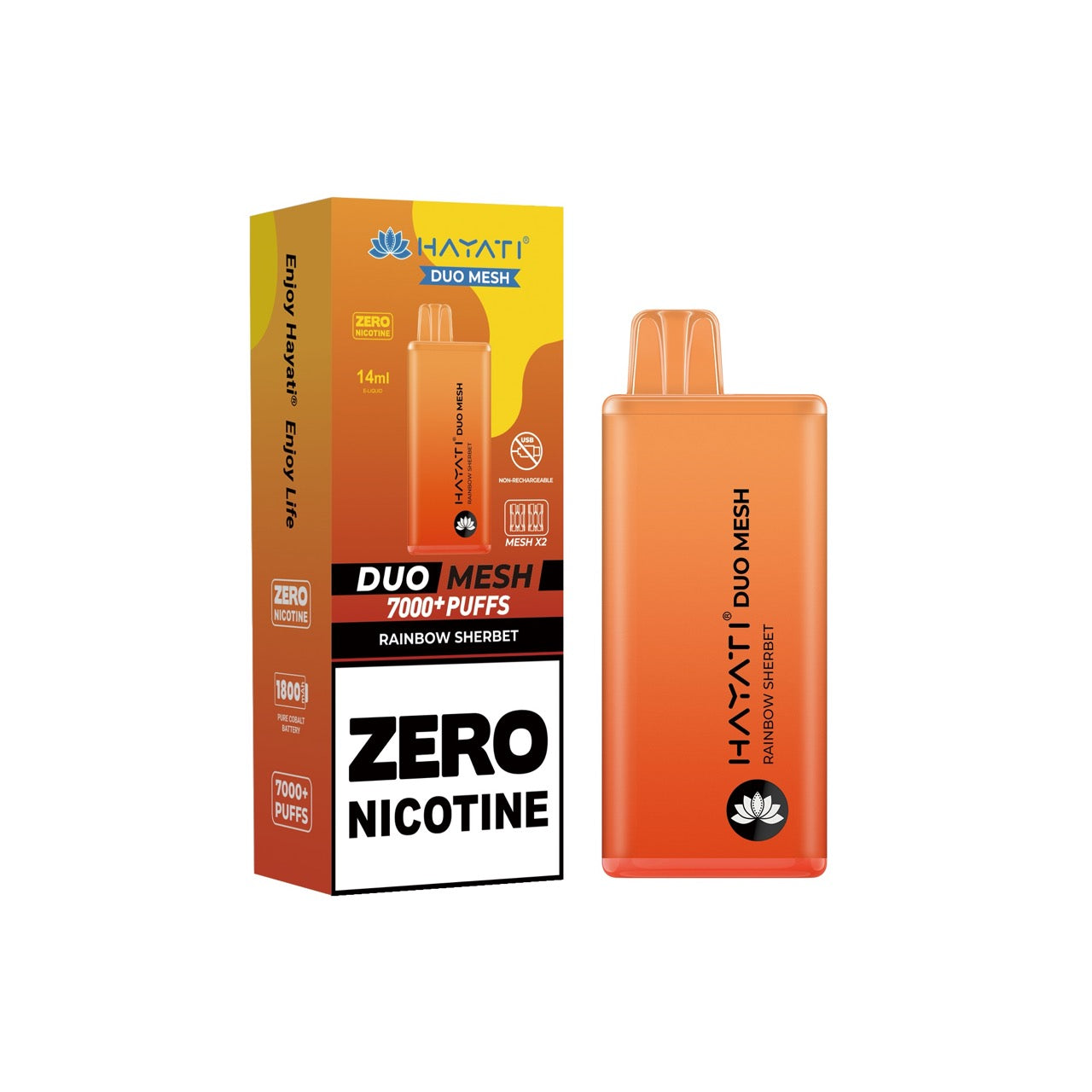 Hayati Duo Mesh 7000 Puffs Disposable Vape