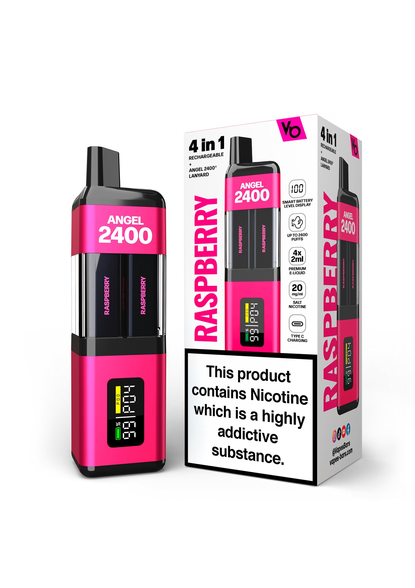 Angel Bar 2400 Puff Vape Kit