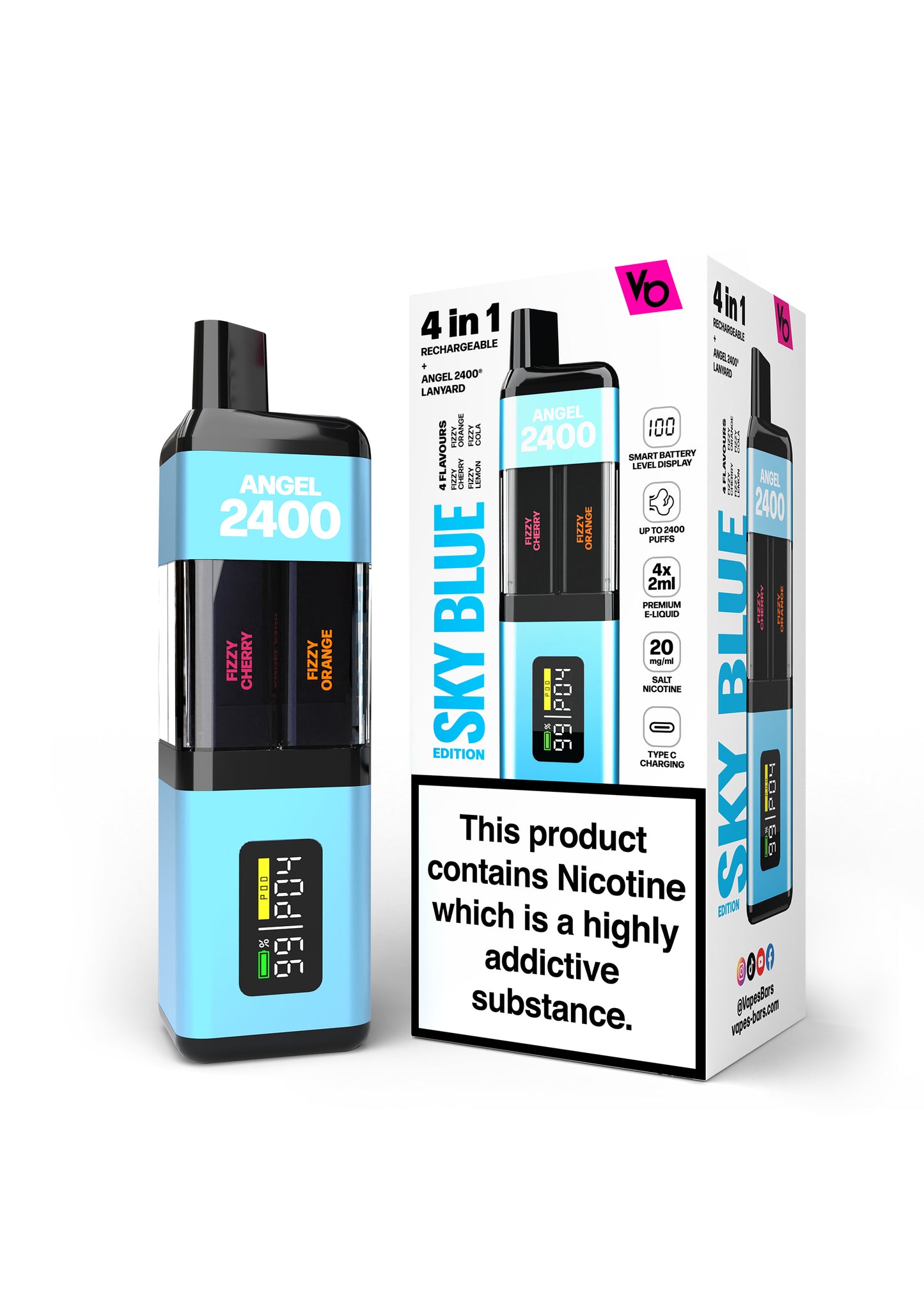 Angel Bar 2400 Puff Vape Kit