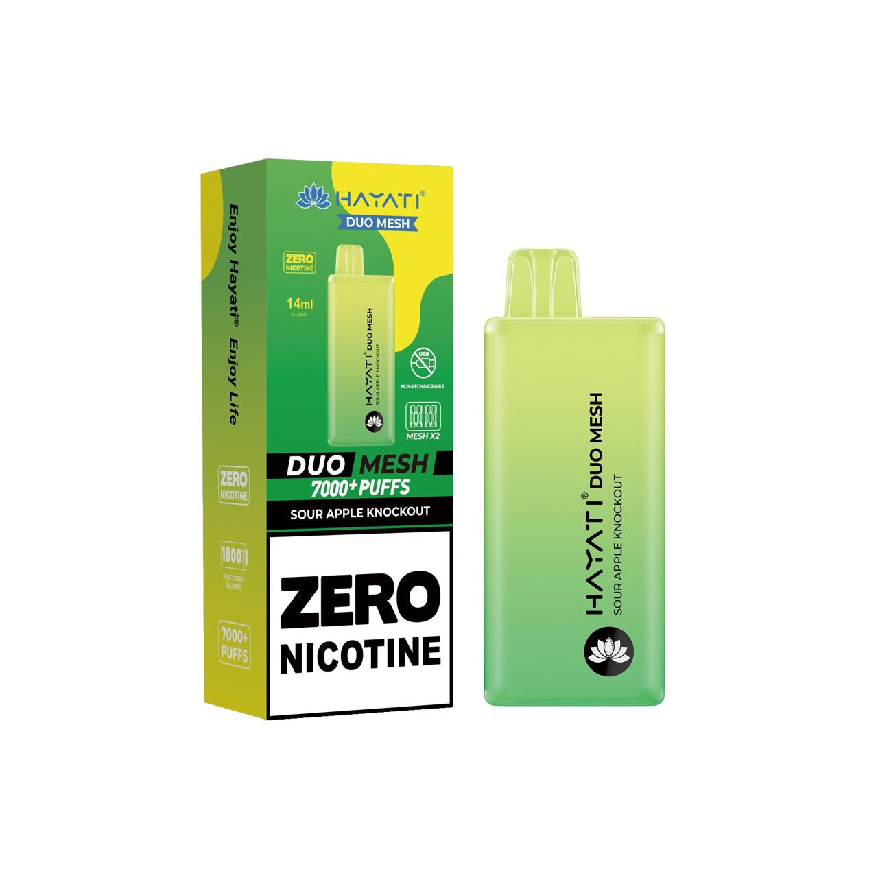 Hayati Duo Mesh 7000 Puffs Disposable Vape