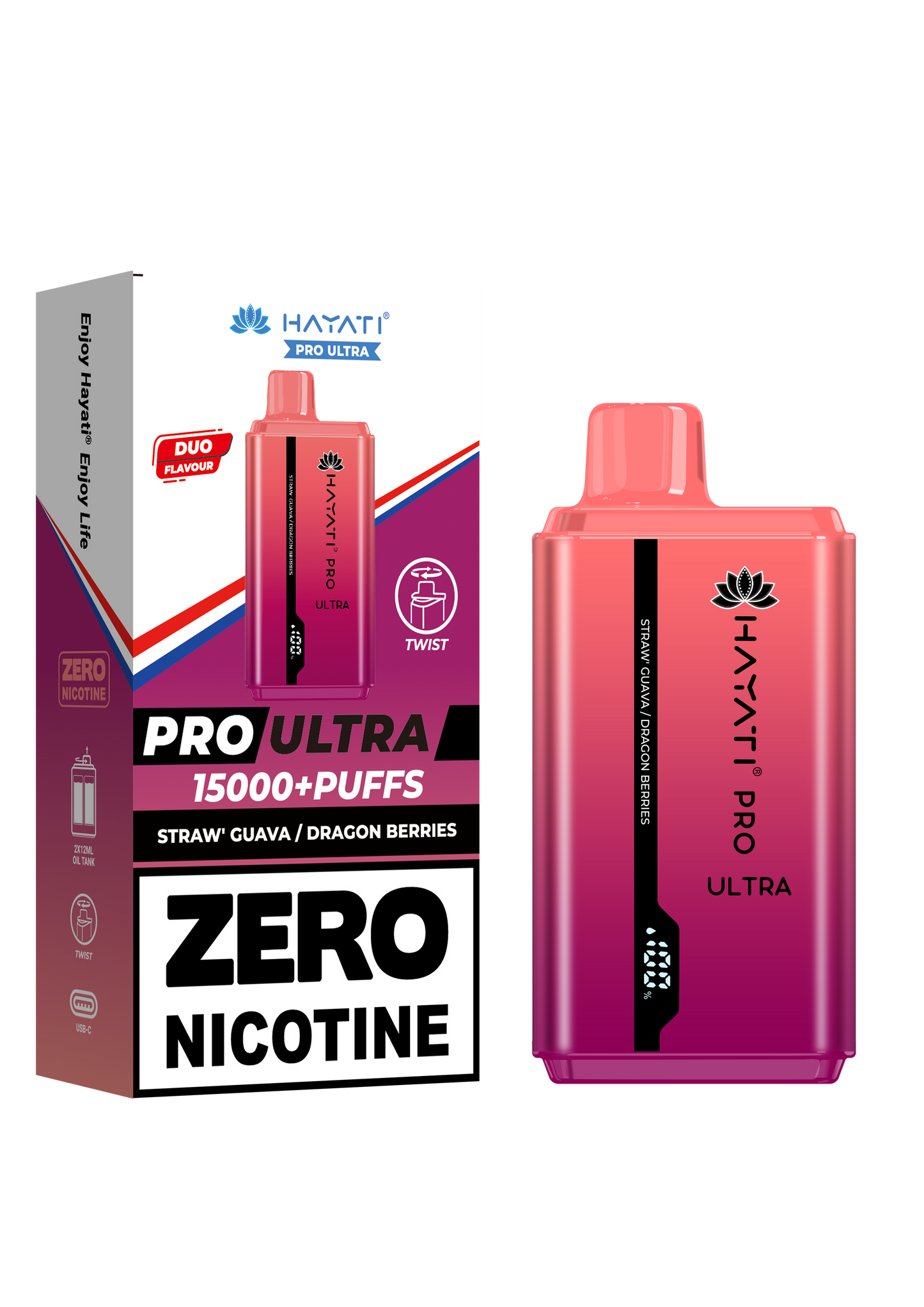 Hayati Pro Ultra 15000 Puffs Disposable Vape